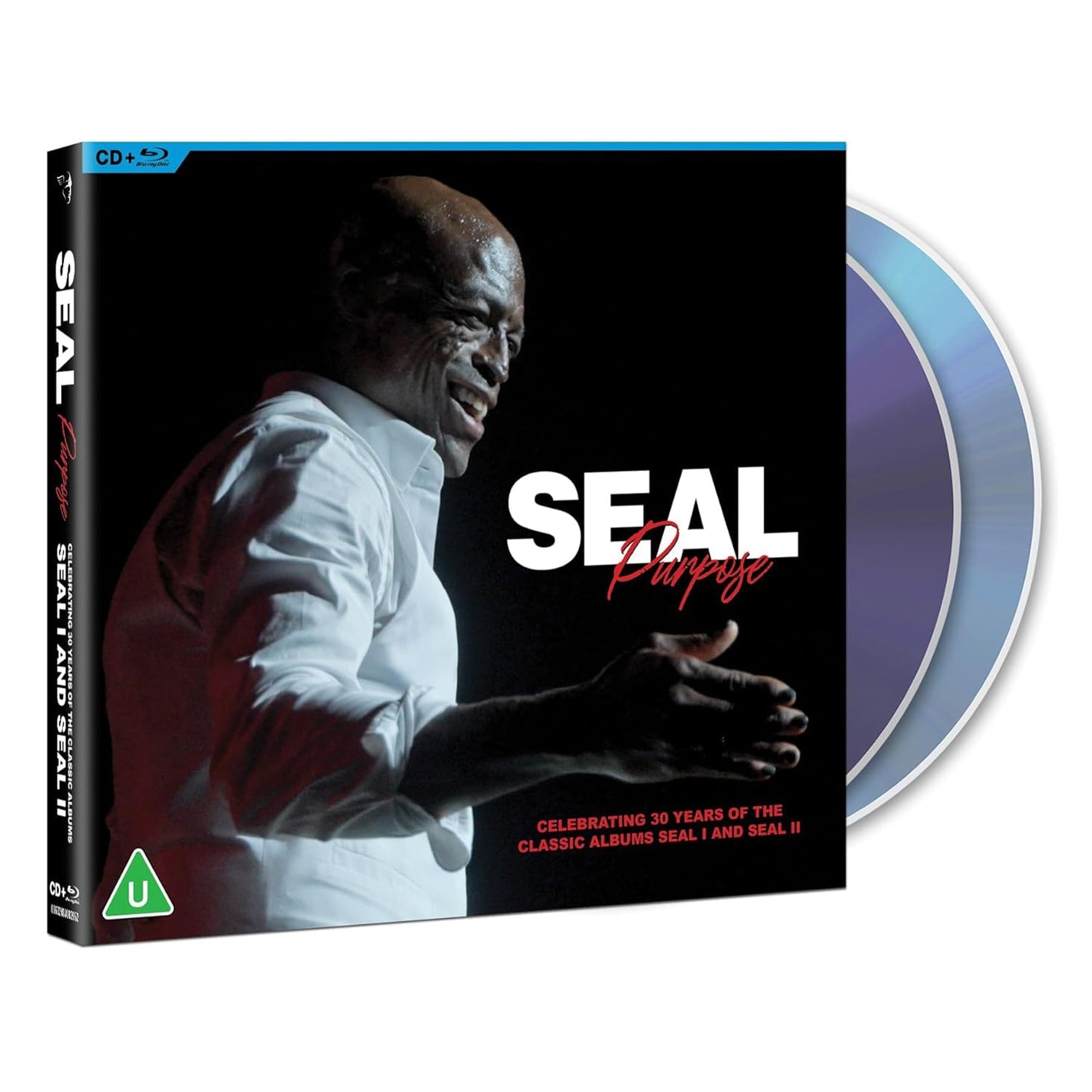 Seal: Purpose 4K Blu-ray - Celebrating 30 Years of the Classic Albums Seal and Seal II (Blu-ray + 2 CD)