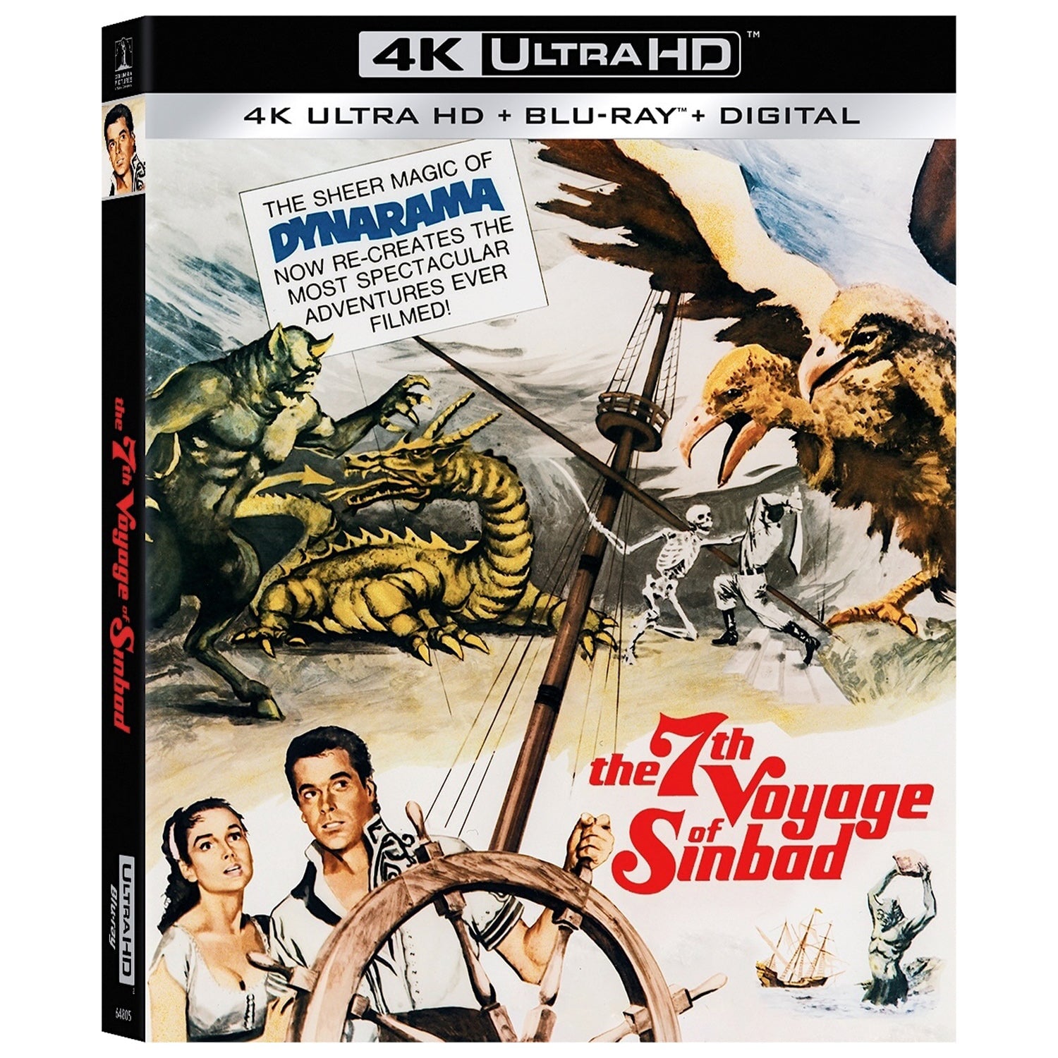 Седьмое путешествие Синдбада (1958) (англ. язык) (4K UHD + Blu-ray)