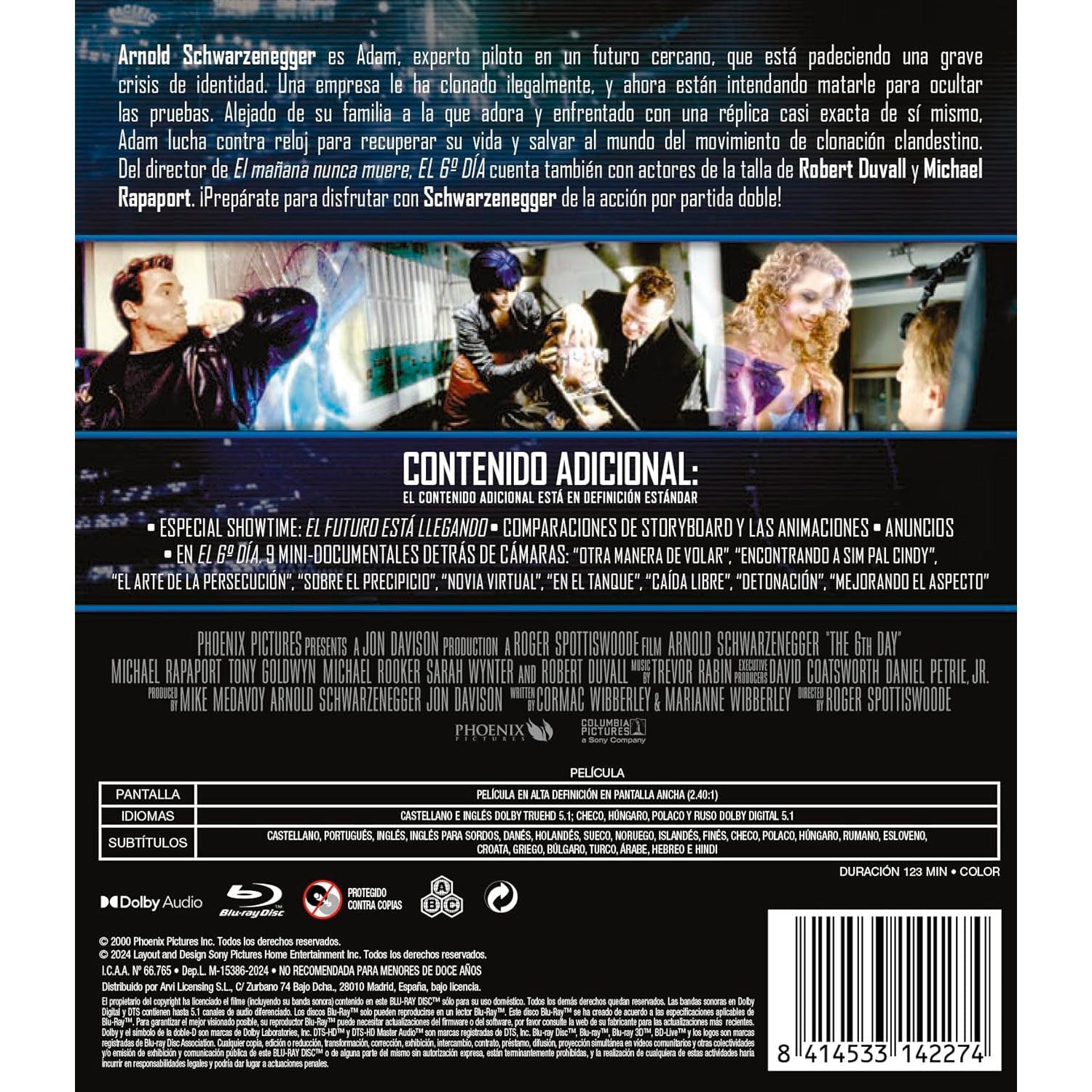 Шестой день (2000) (Blu-ray)