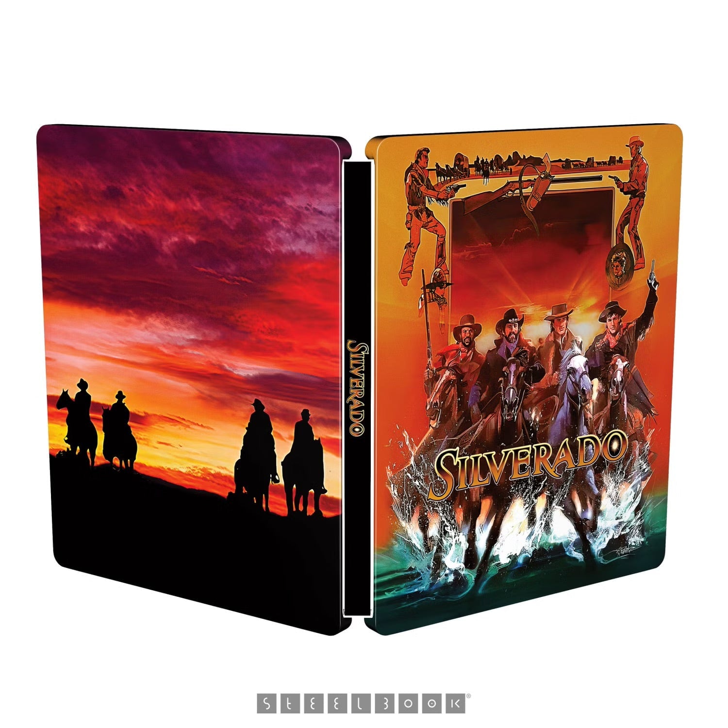 Сильверадо (1985) (англ. язык) (4K UHD + Blu-ray) Steelbook