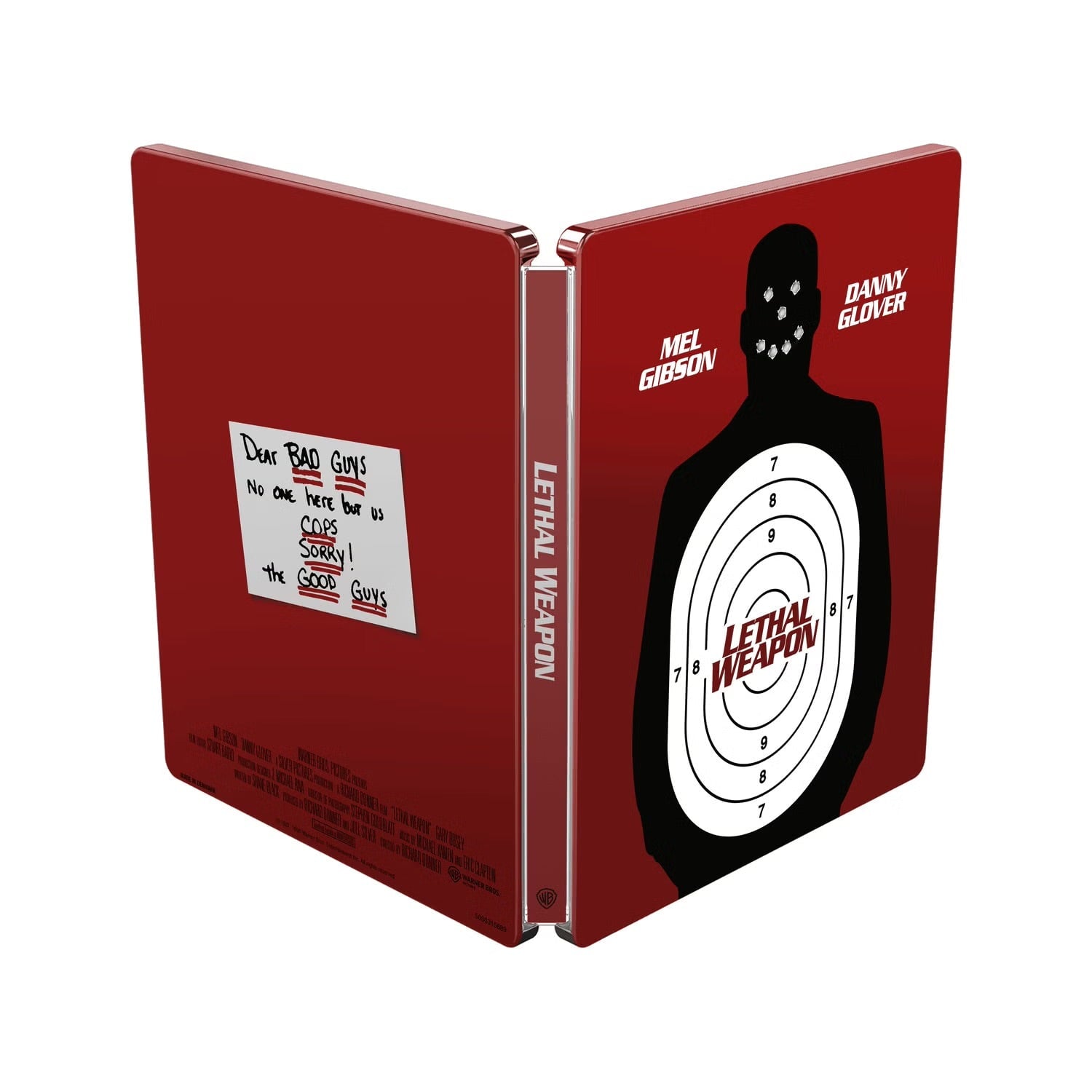 Смертельное оружие (1987) (4K UHD + Blu-ray) Steelbook