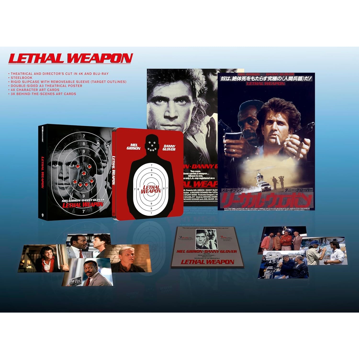 Смертельное оружие (1987) (4K UHD + Blu-ray) Steelbook Collector's Edition