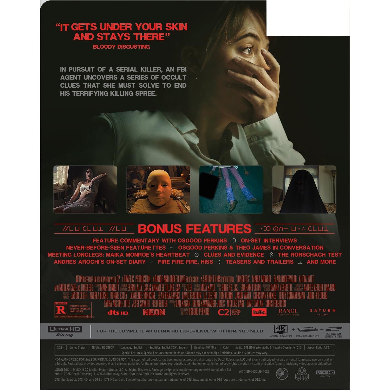 Собиратель душ (2024) (англ. язык) (4K UHD Blu-ray) Steelbook