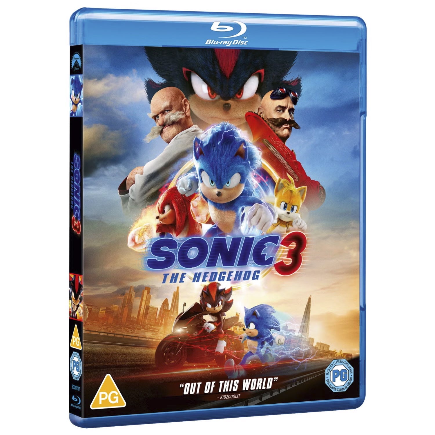 Соник 3 (2024) (англ. язык) (Blu-ray)
