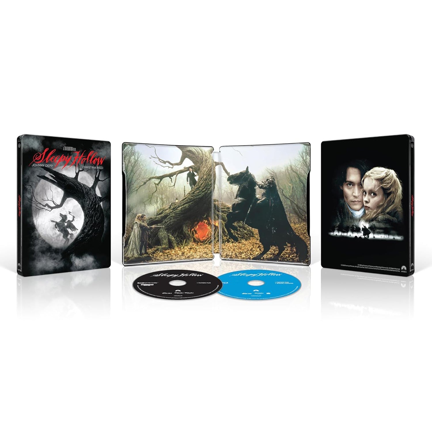 Сонная Лощина (1999) (англ. язык) (4K UHD + Blu-ray) Steelbook