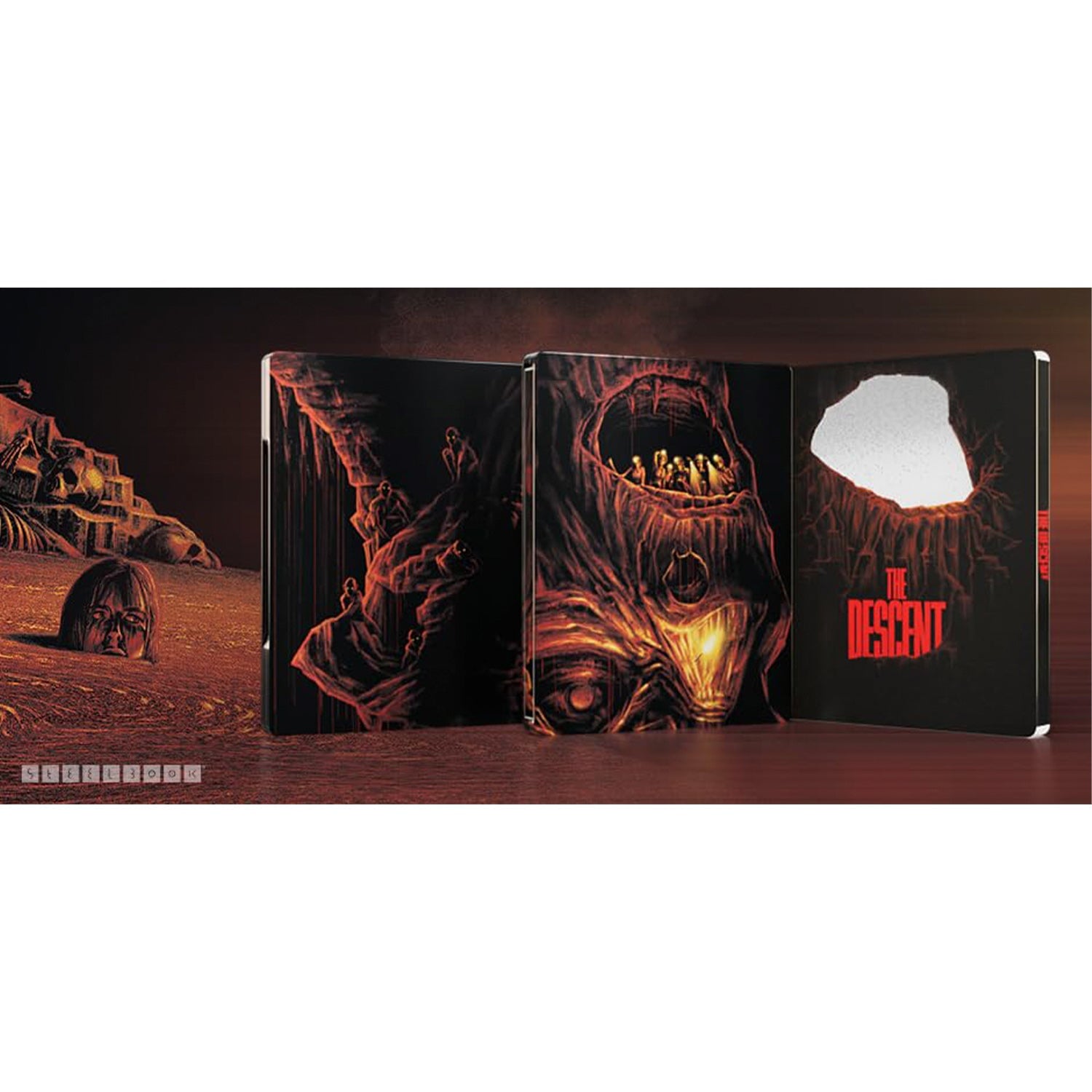 Спуск (2005) (англ. язык) (4K UHD + Blu-ray + Blu-ray Bonus) Steelbook