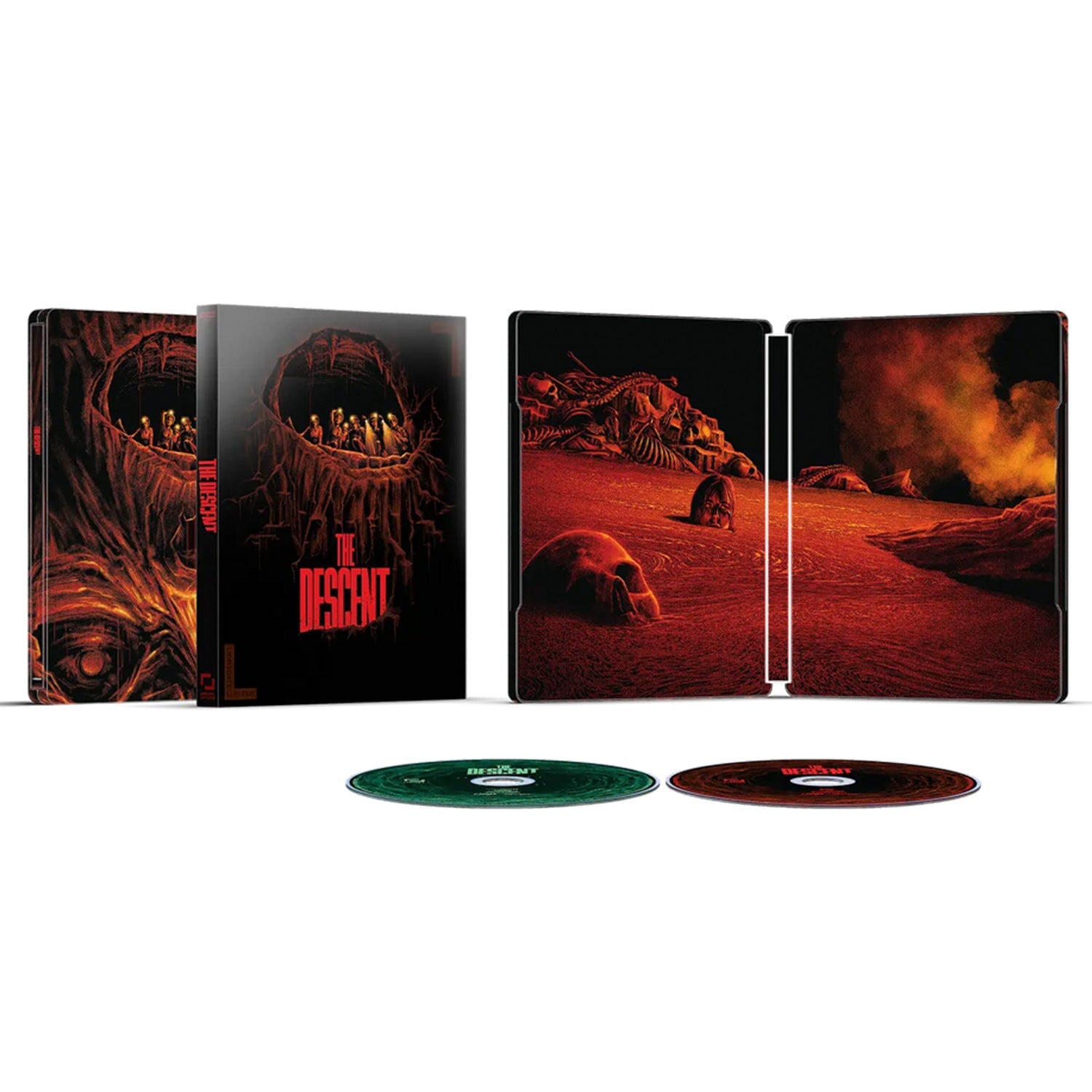 The Descent (2005) (4K UHD Blu-ray) Steelbook [20th Anniversary