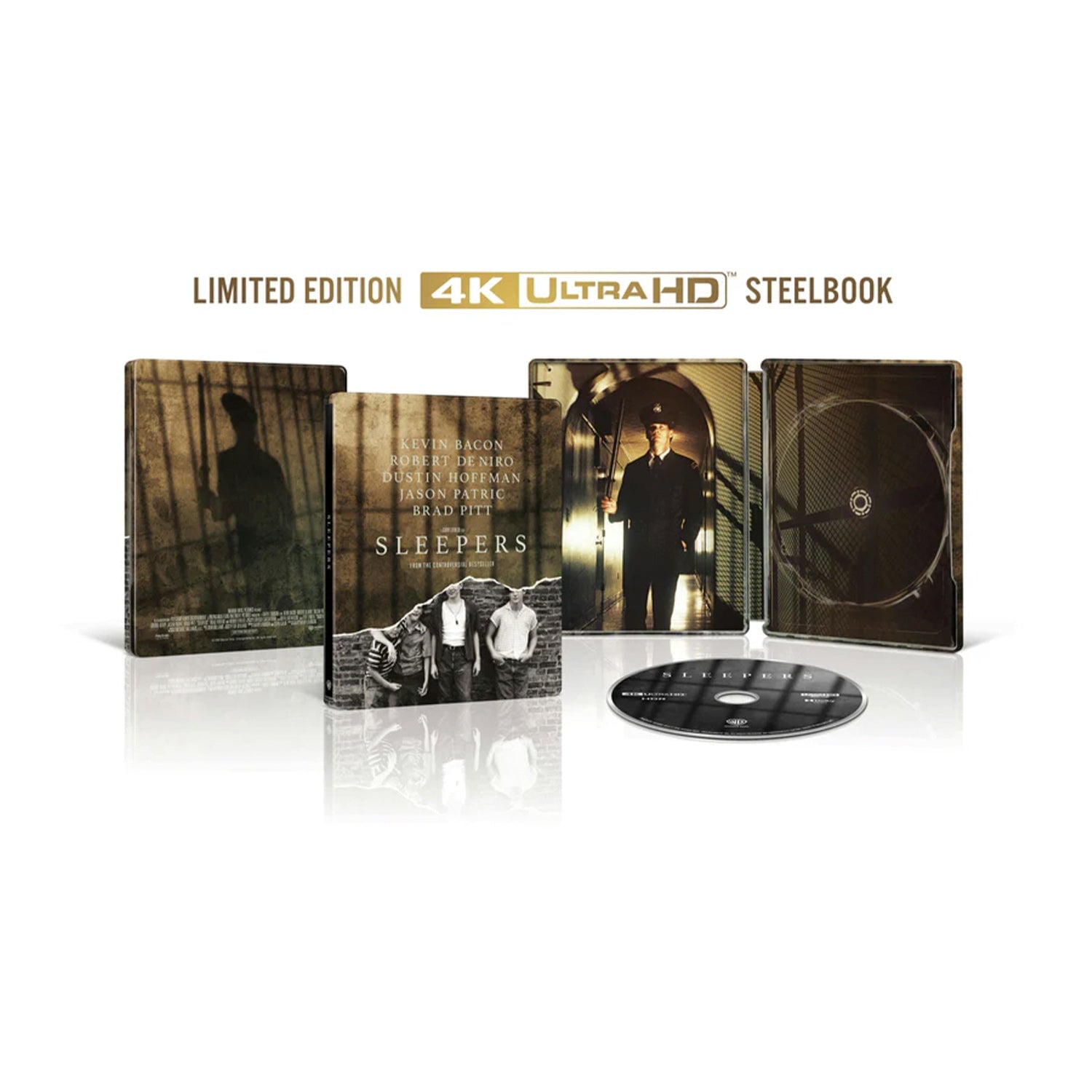 Спящие (1996) (англ. язык) (4K UHD Blu-ray) Steelbook