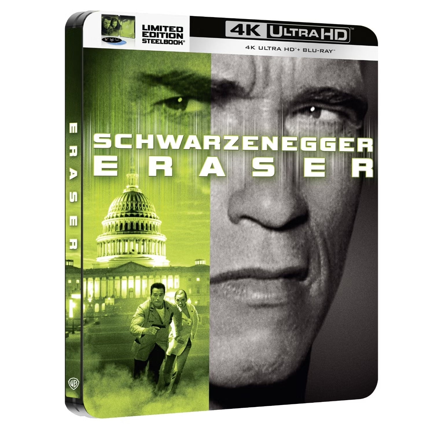 Стиратель (1996) (англ. язык) (4K UHD + Blu-ray) Steelbook Collector's Edition