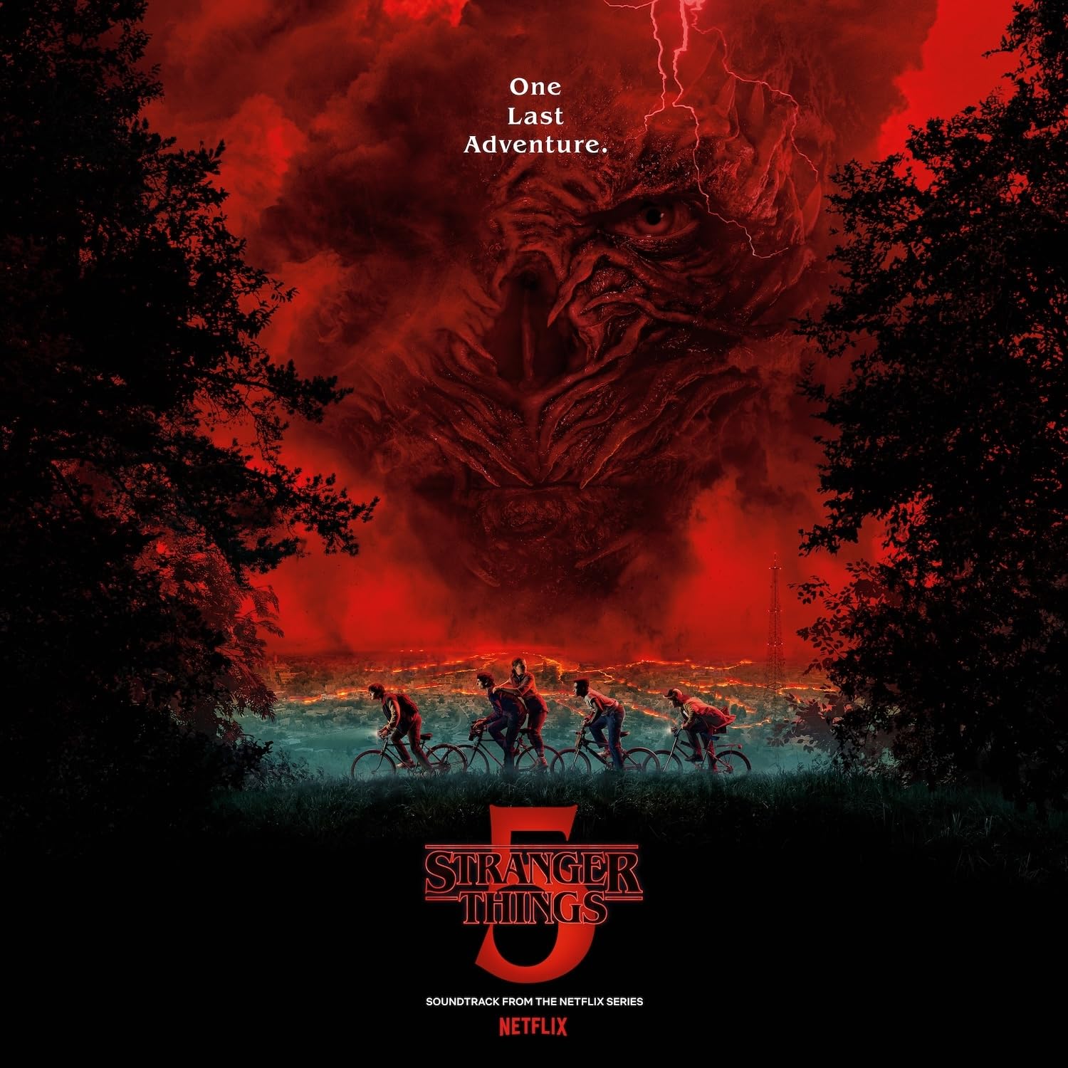 Stranger Things 5 (Soundtrack From The Netflix Series) (Red Smoke Color Vinyl LP)