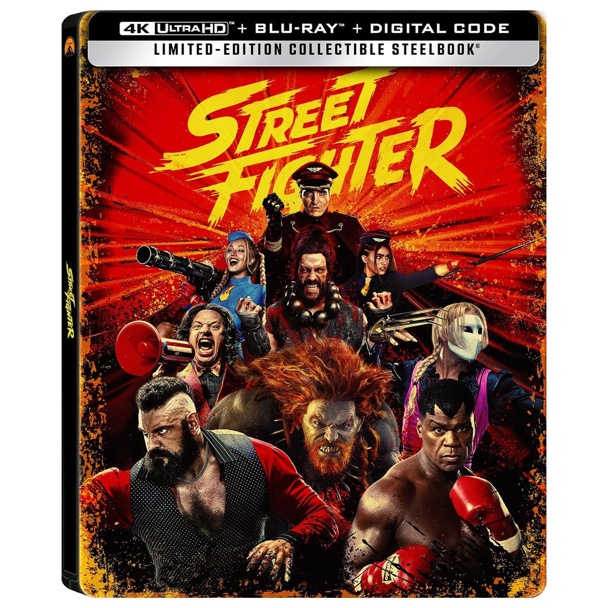 Street Fighter (2026) (англ. язык) (4K UHD + Blu-ray) "Select Your Villain" Steelbook