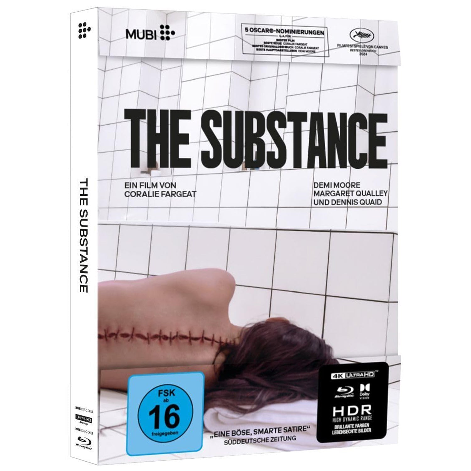 Субстанция (2024) (англ. язык) (4K UHD + Blu-ray) Mediabook
