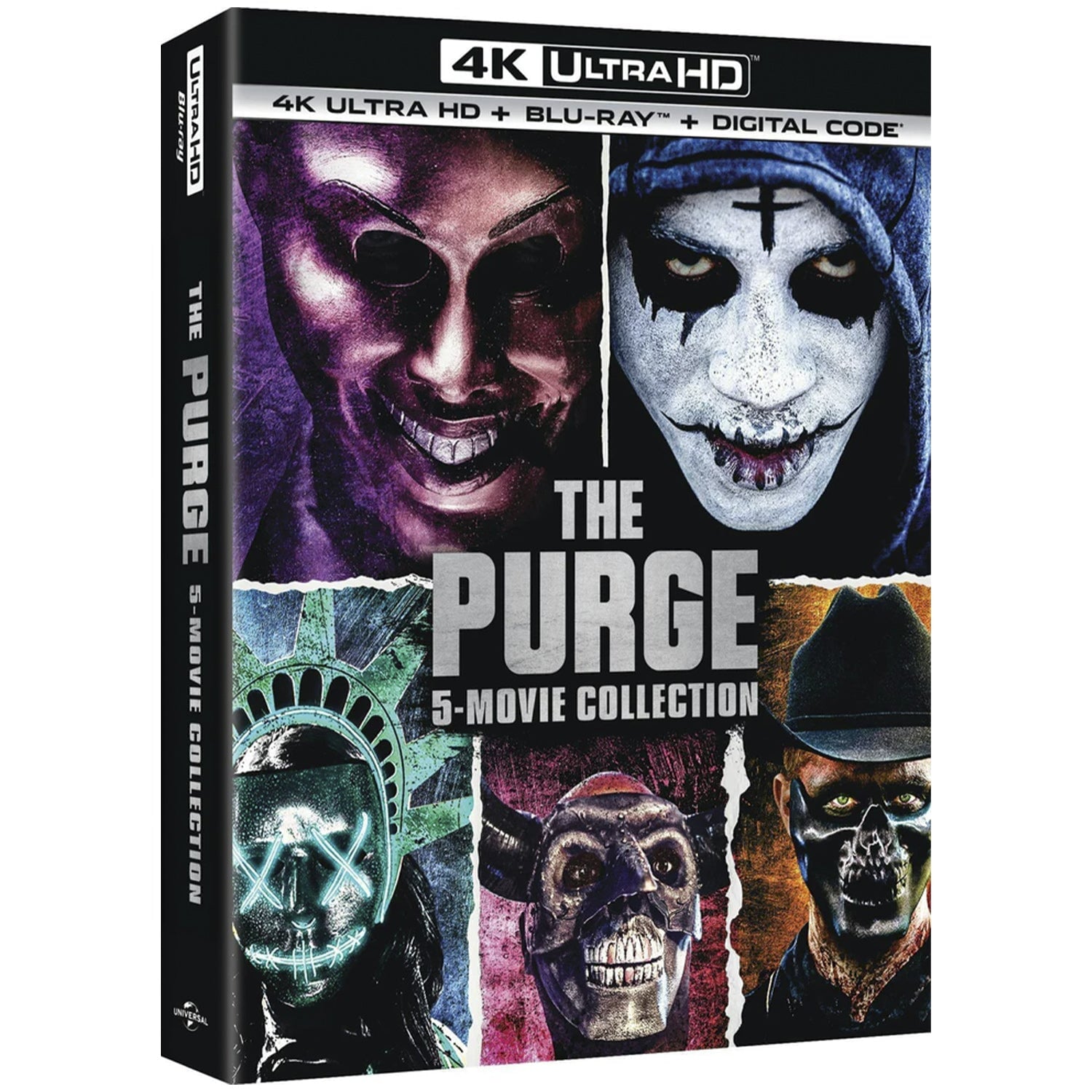 The Purge: 5-Movie Collection (2013-2021) (4K UHD Blu-ray)