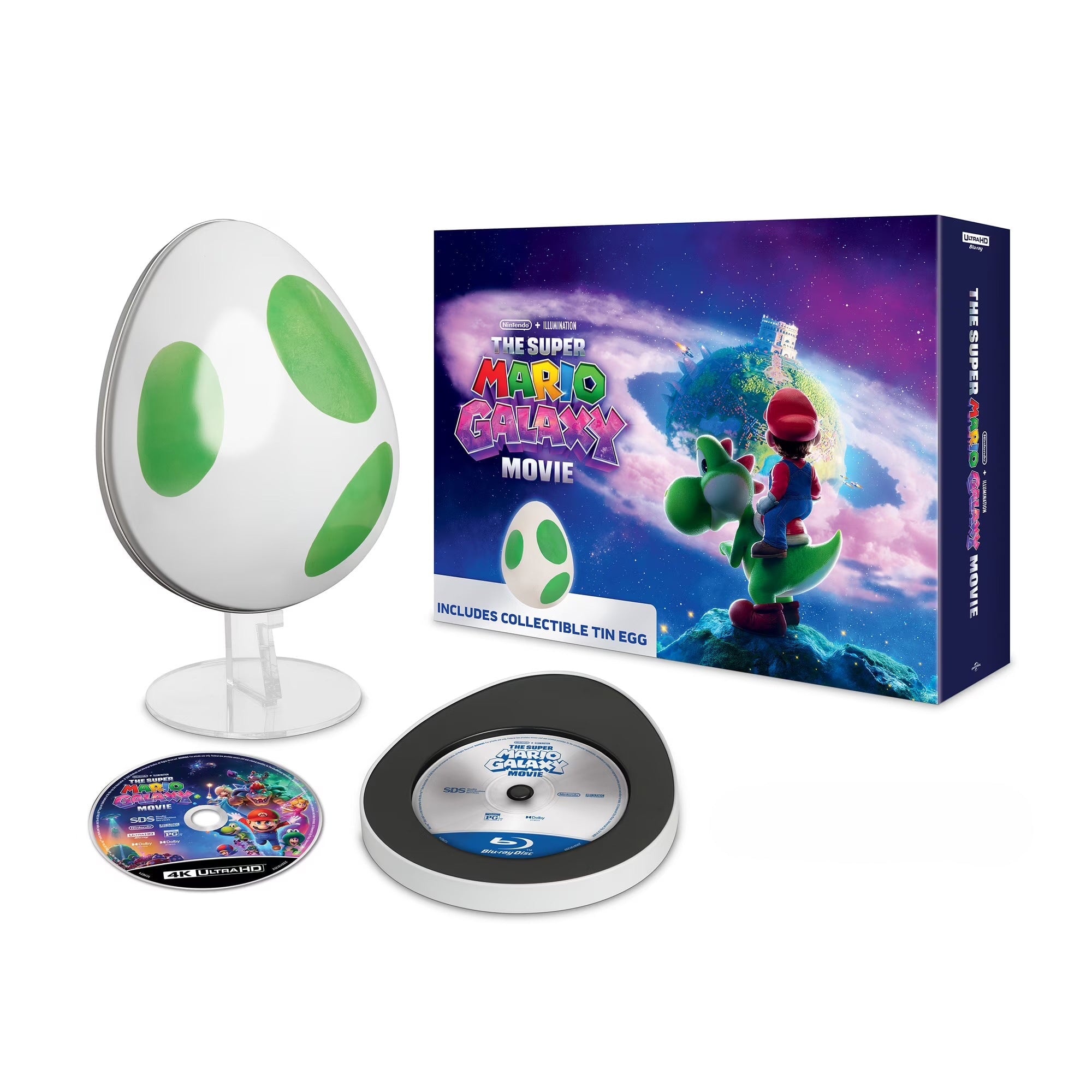 Супер Марио: Галактическое кино (2026) (англ. язык) (4K UHD + Blu-ray) Collector's Edition