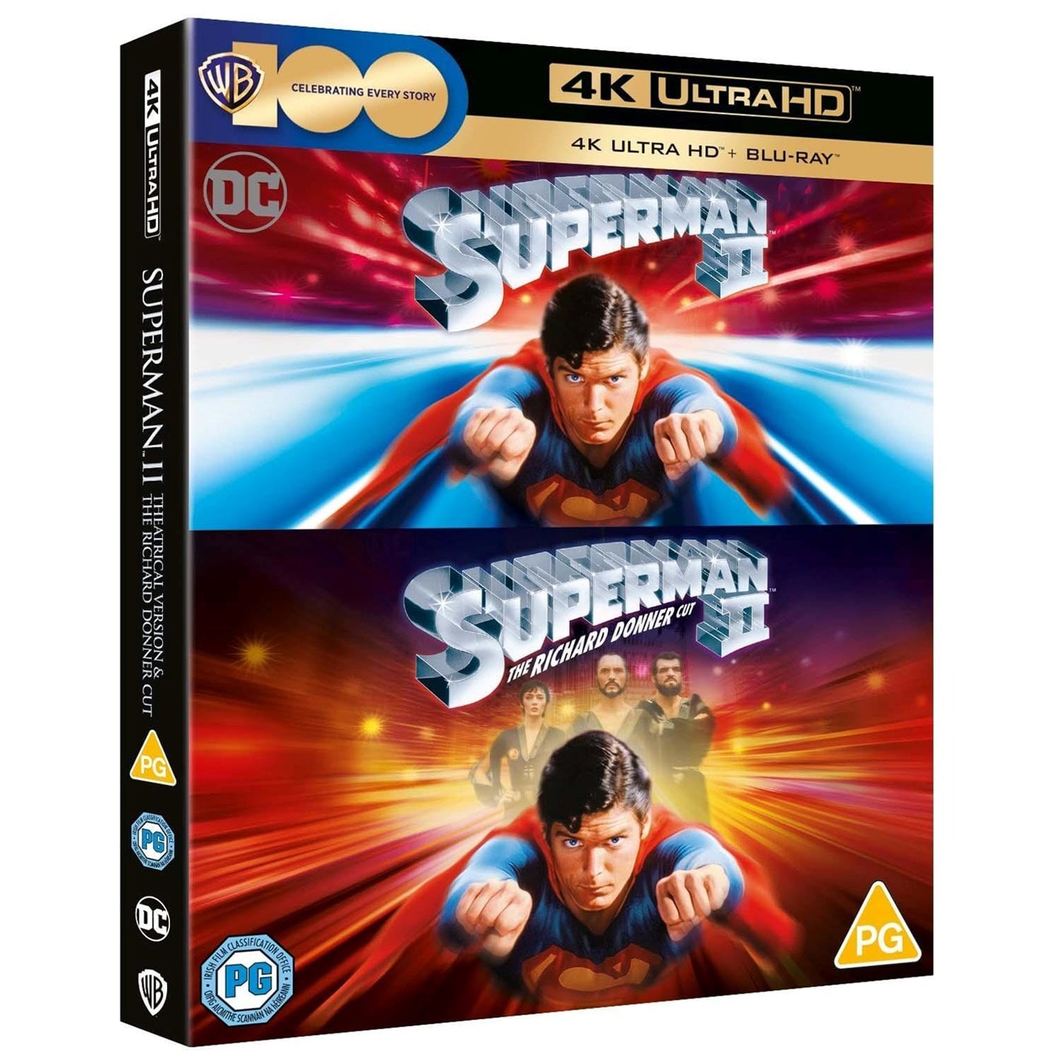 Супермен 2 + Режиссёрская версия 2006 (русс.субтитры на Blu-ray) (4K UHD + Blu-ray)