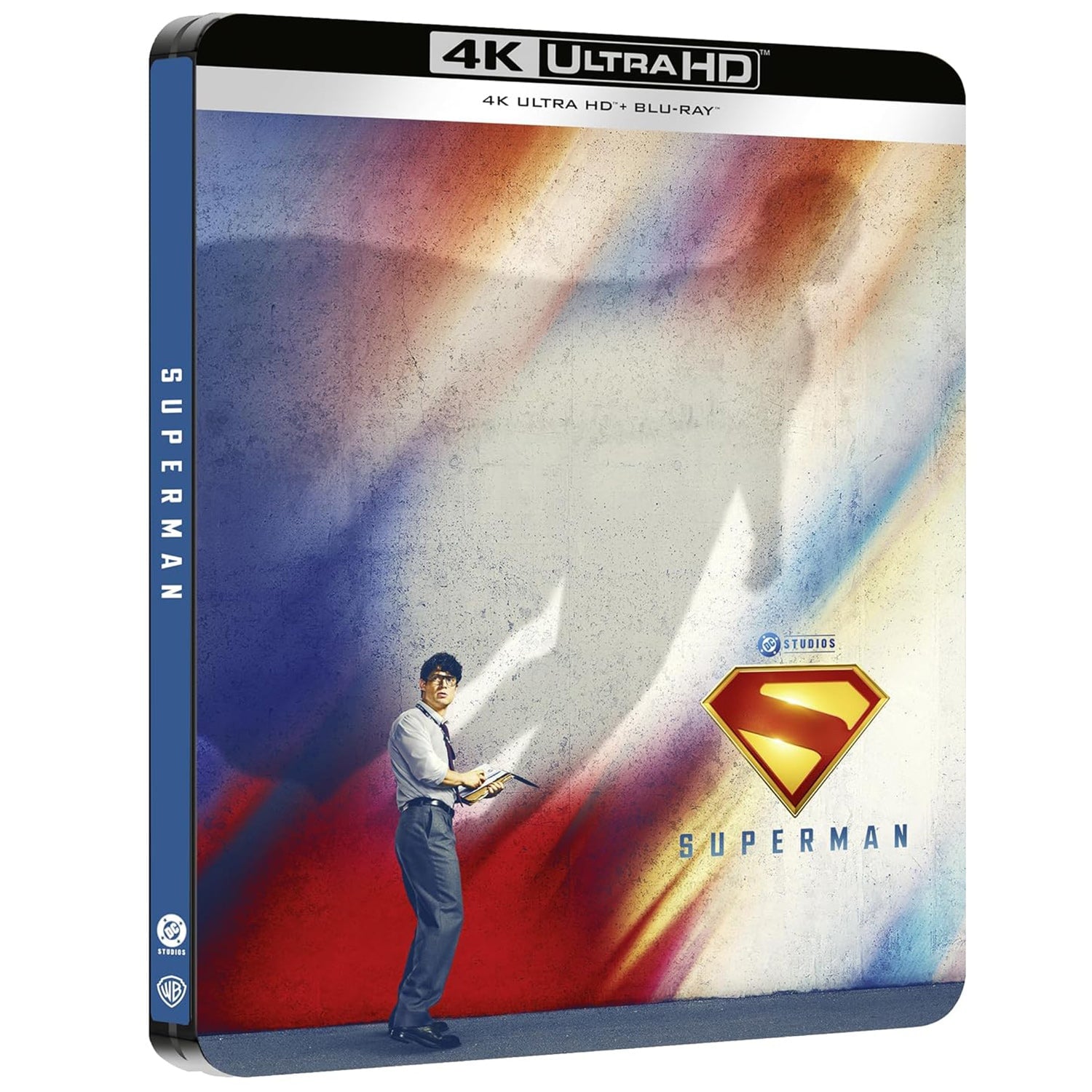 Супермен (2025) (англ. язык) (4K UHD + Blu-ray) Steelbook "Clark"