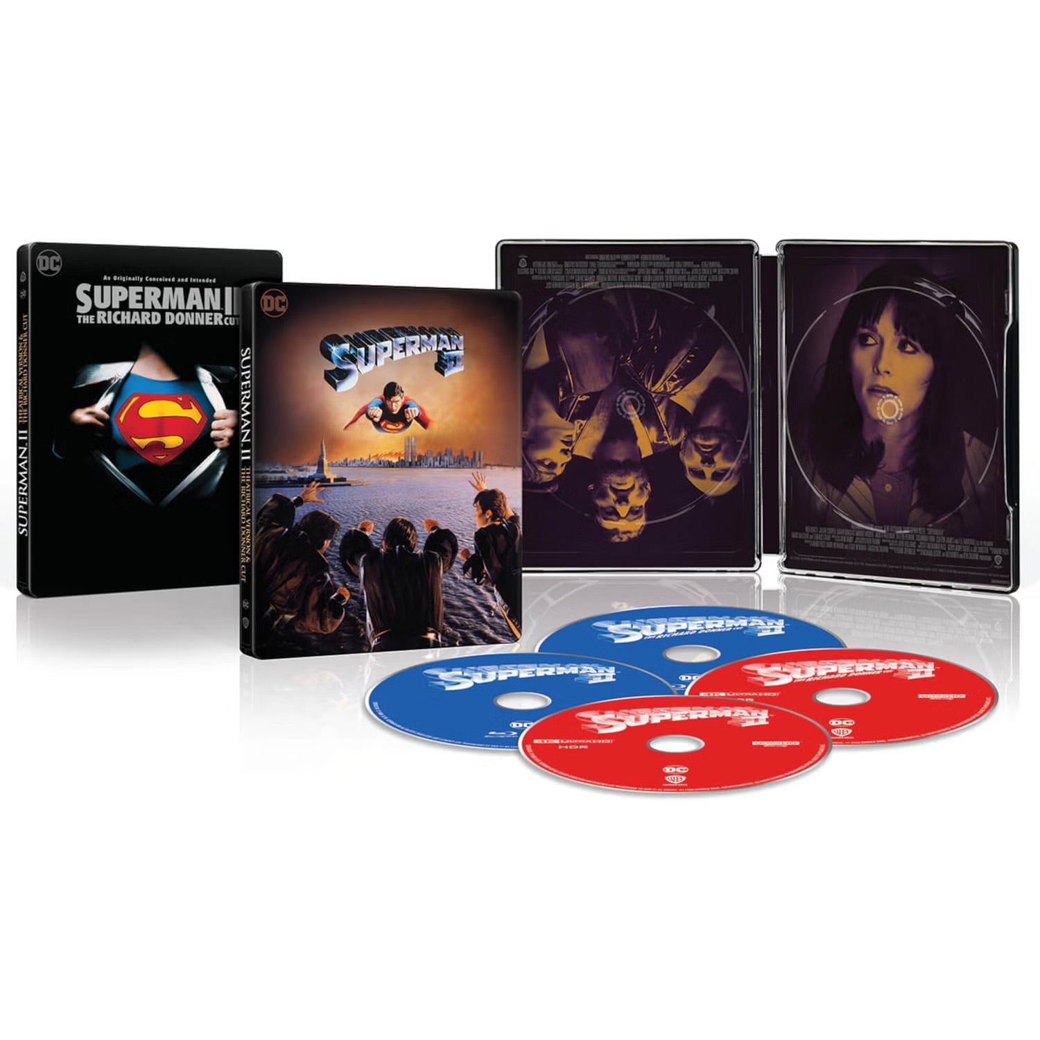 Супермен: Коллекция 5 фильмов (4K UHD + Blu-ray) Steelbook