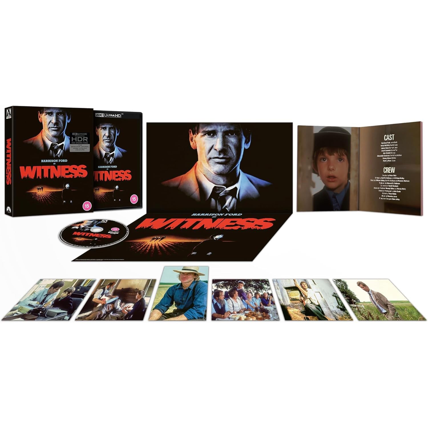 Свидетель (1985) (англ. язык) (4K UHD Blu-ray) Limited Edition