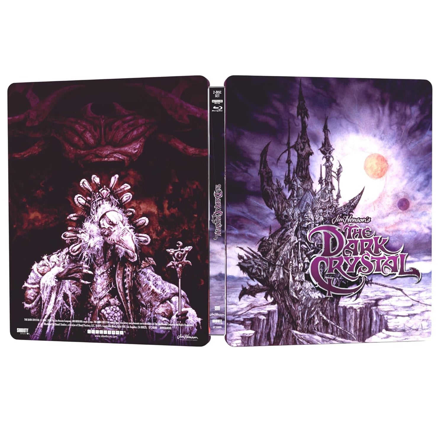 Темный кристалл (1982) (англ. язык) (4K UHD + Blu-ray) Steelbook