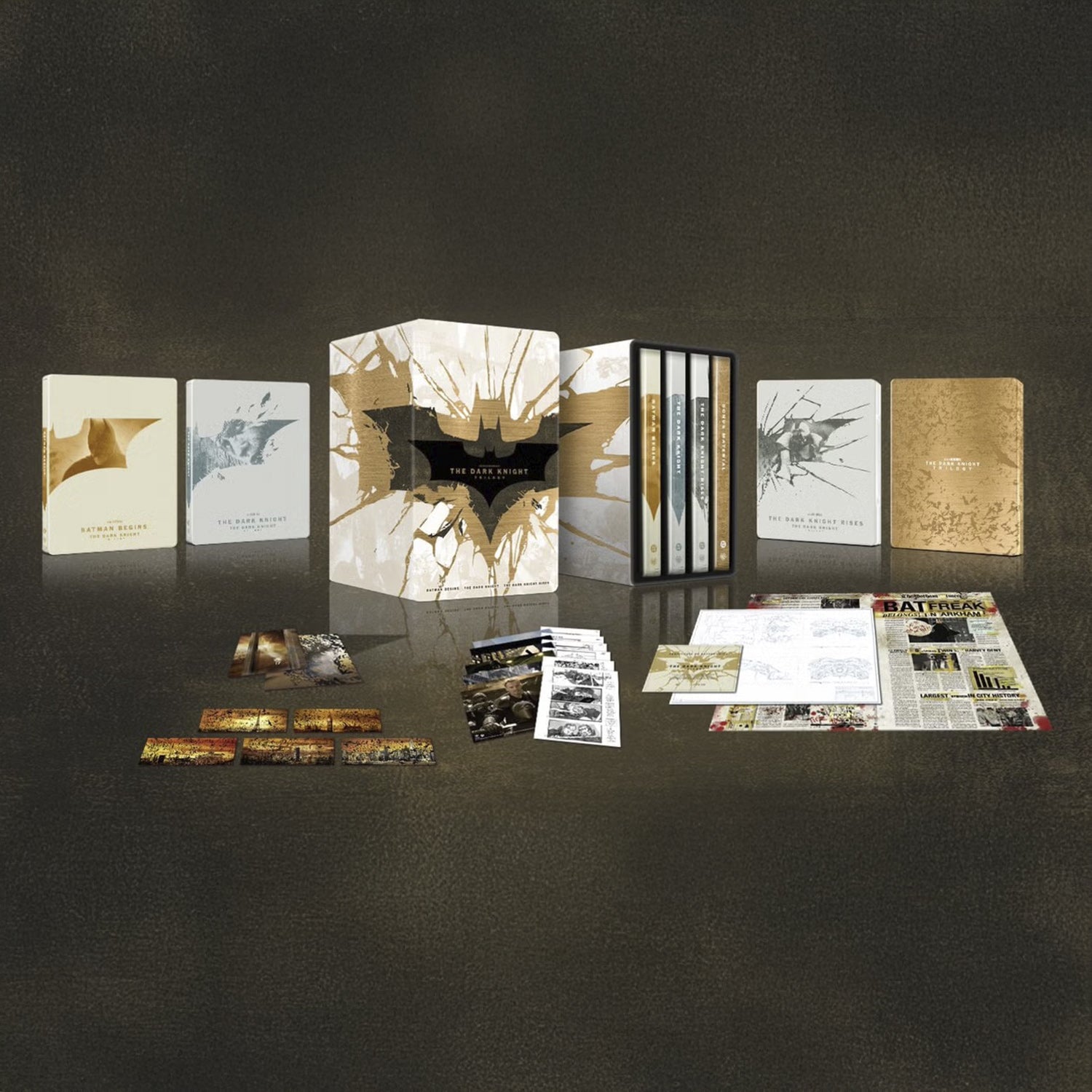 Темный рыцарь: Трилогия (4K UHD + Blu-ray) Steelbook Collection