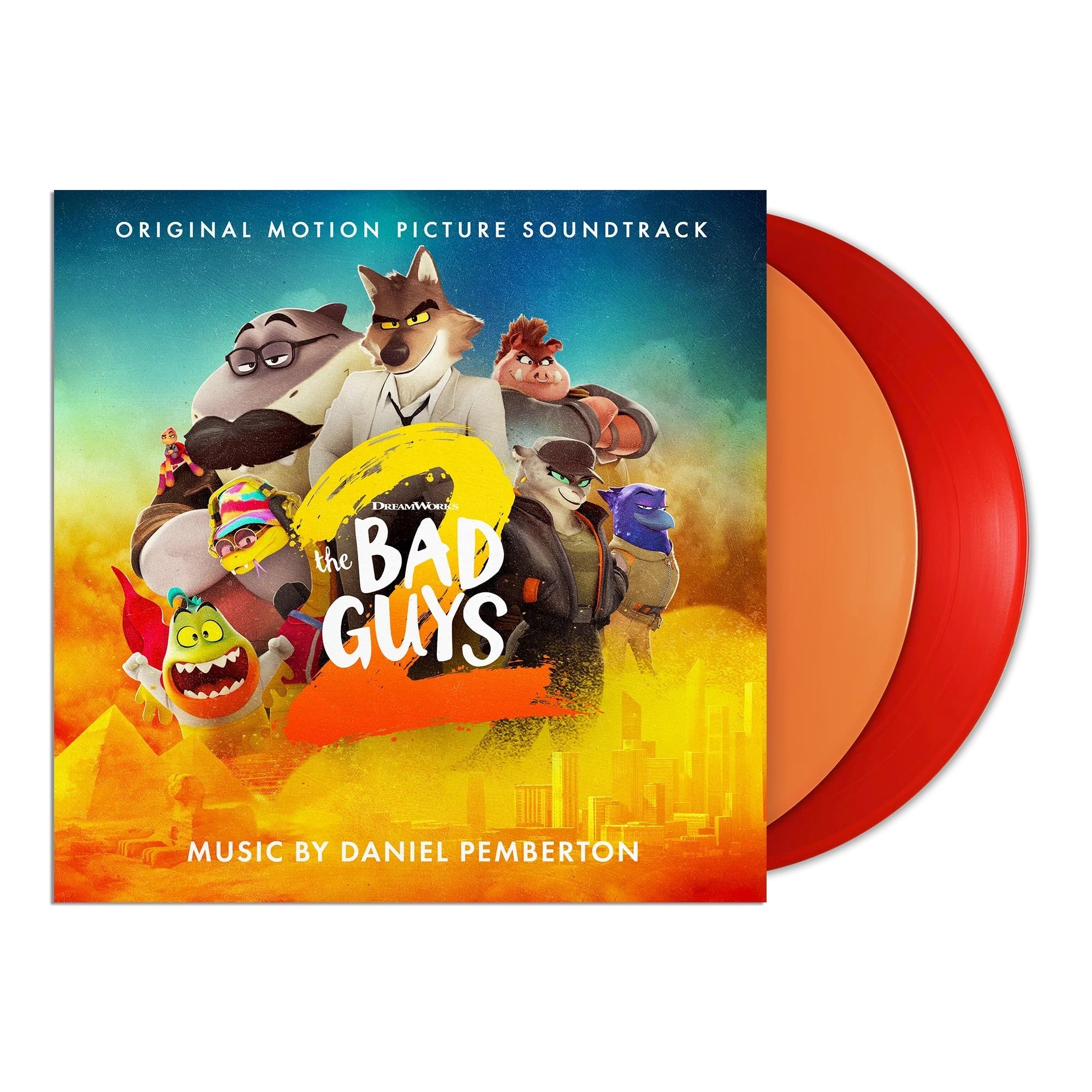 The Bad Guys 2 (Original Motion Picture Soundtrack) (Translucent Orange & Red Vinyl 2xLP)