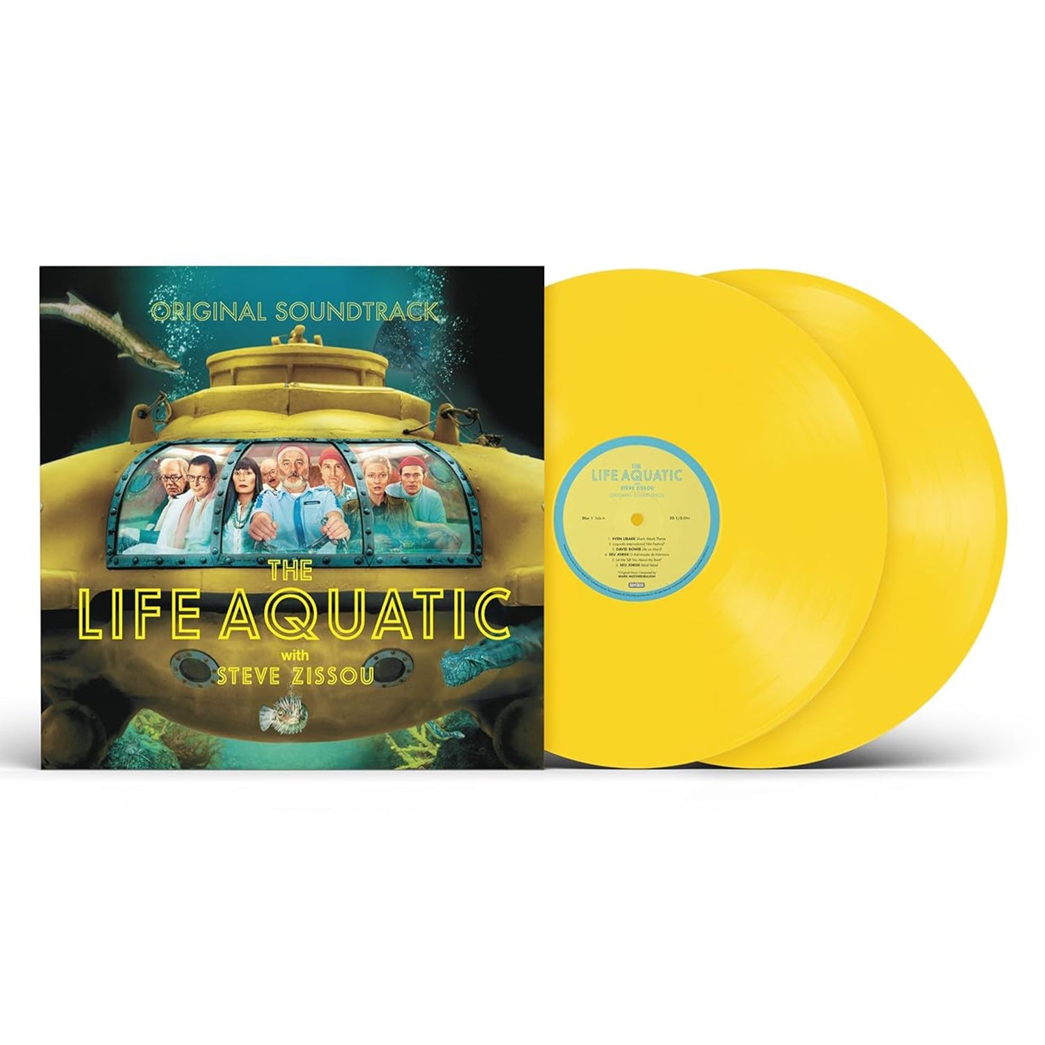 The Life Aquatic With Steve Zissou (Original Soundtrack) (Canary Yellow Vinyl 2LP)