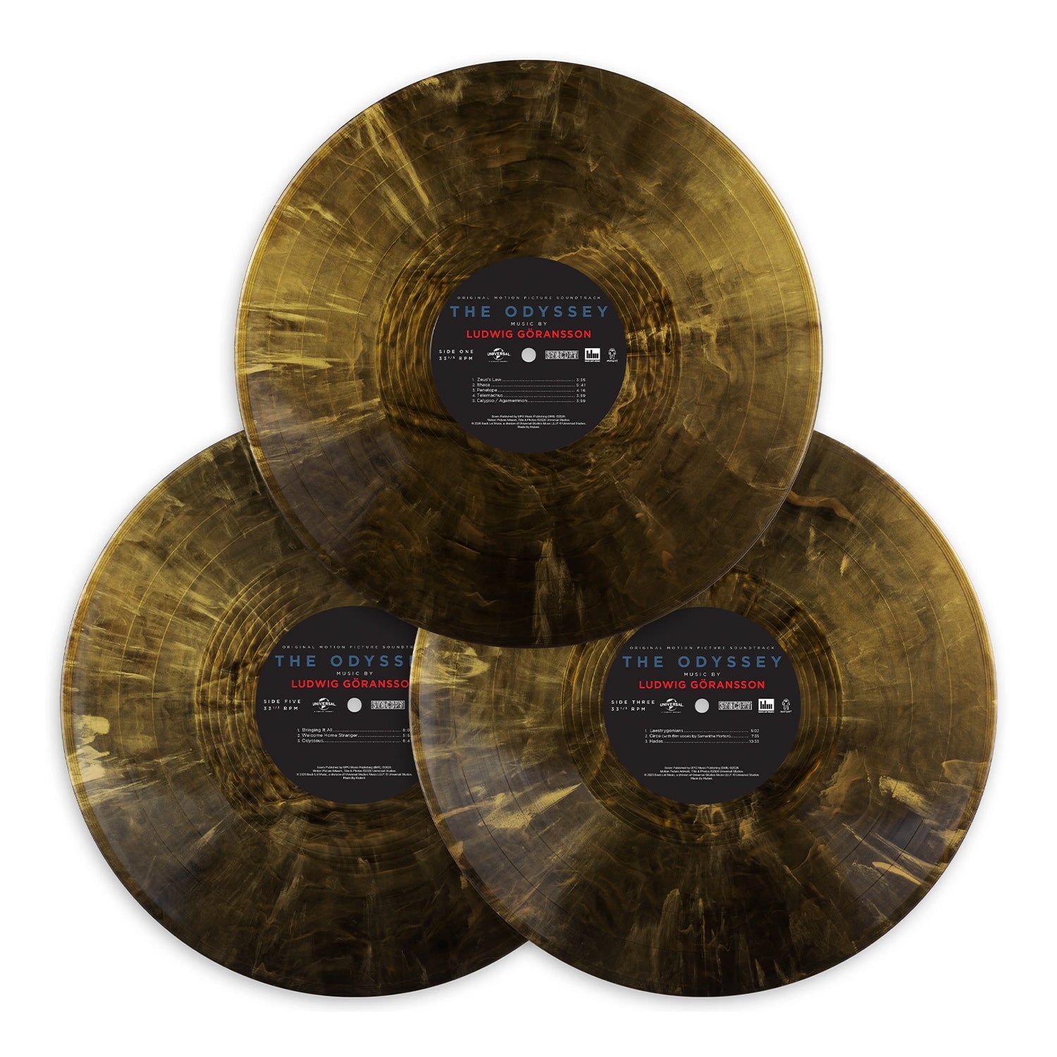 The Odyssey (Original Motion Picture Soundtrack) (Exclusive Color Vinyl 3LP)