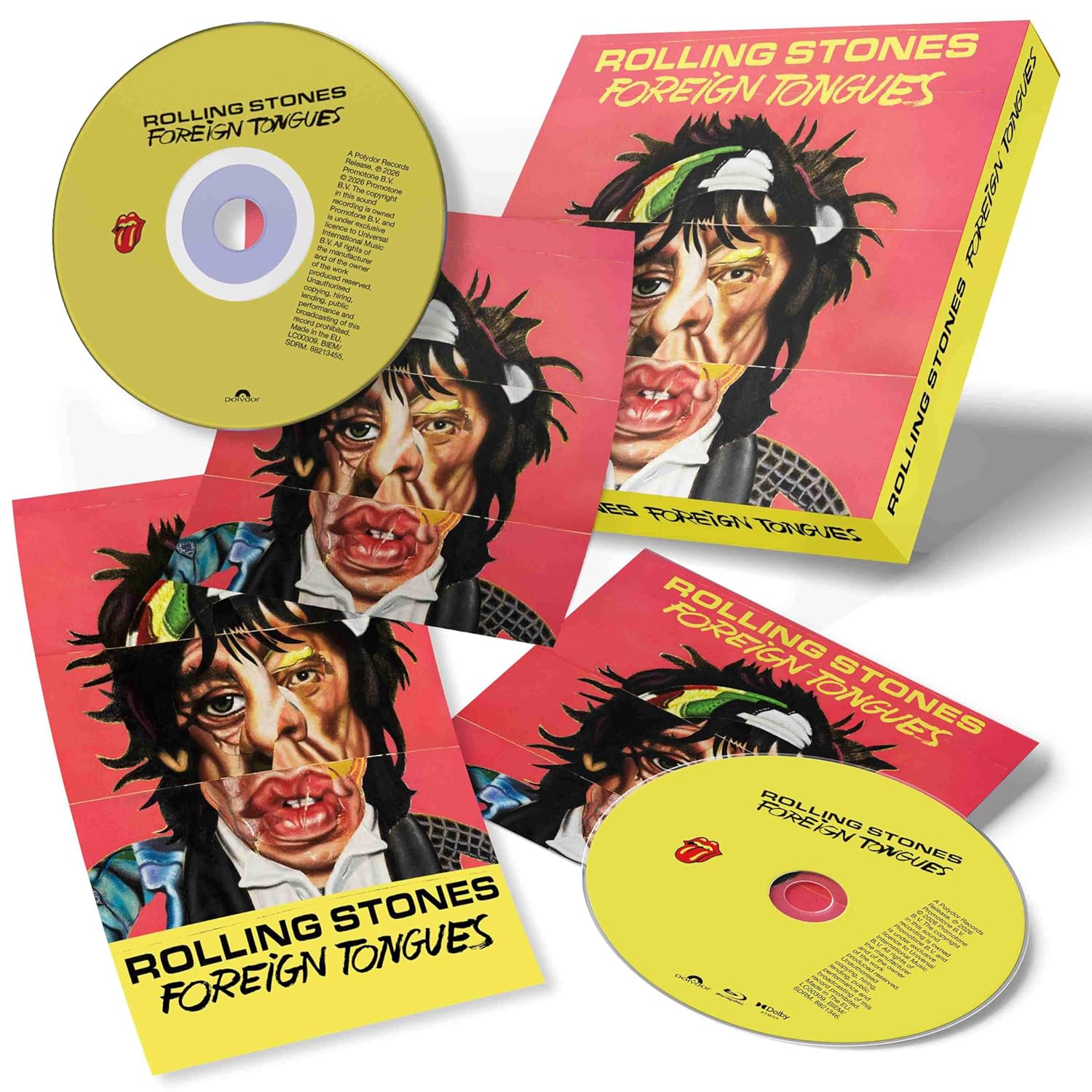 The Rolling Stones: Foreign Tongues (Blu-ray Audio + CD) Limited Edition Boxset