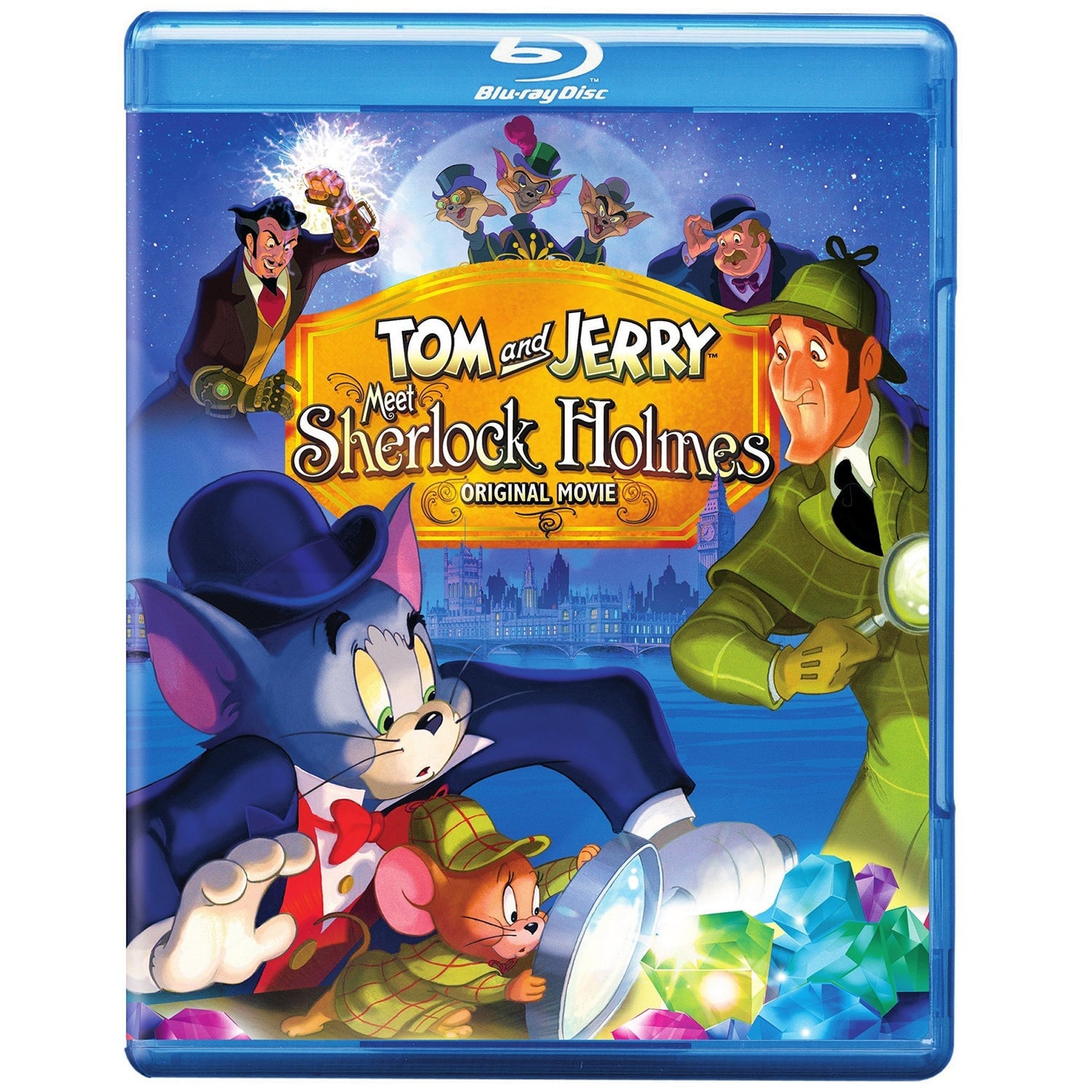 Том и Джерри: Шерлок Холмс (2010) (англ. язык) (Blu-ray + DVD)