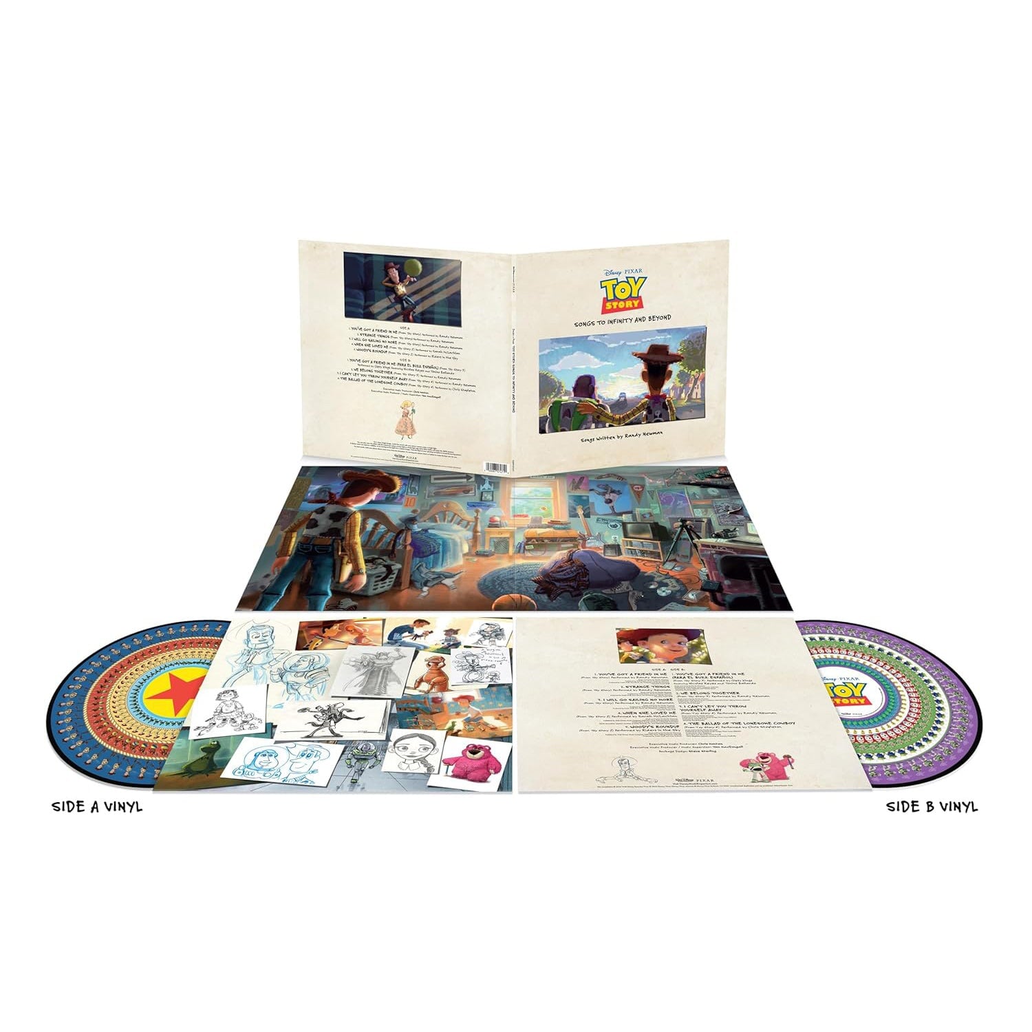 Toy Story: Songs to Infinity and Beyond (30th Anniversary Zoetrope Vinyl LP)