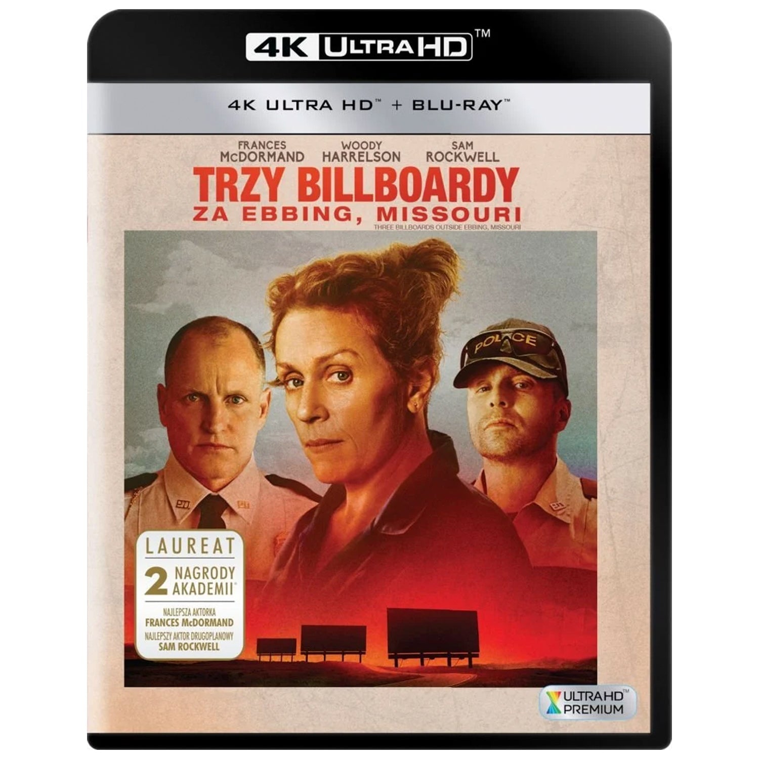Три билборда на границе Эббинга, Миссури (2017) (4K UHD + Blu-ray)