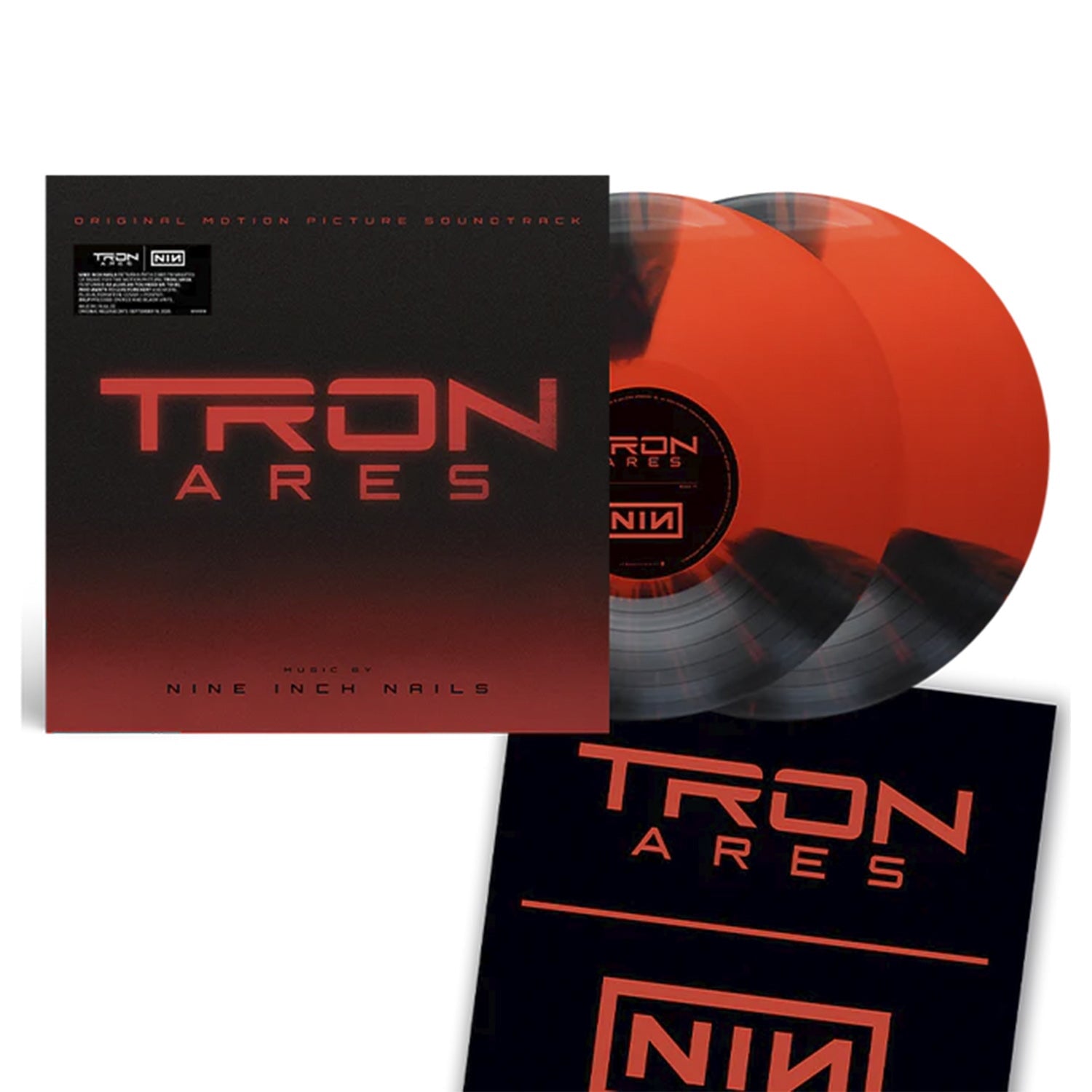 TRON: Ares (Original Motion Picture Soundtrack) (Exclusive Red Swirl Vinyl 2xLP)