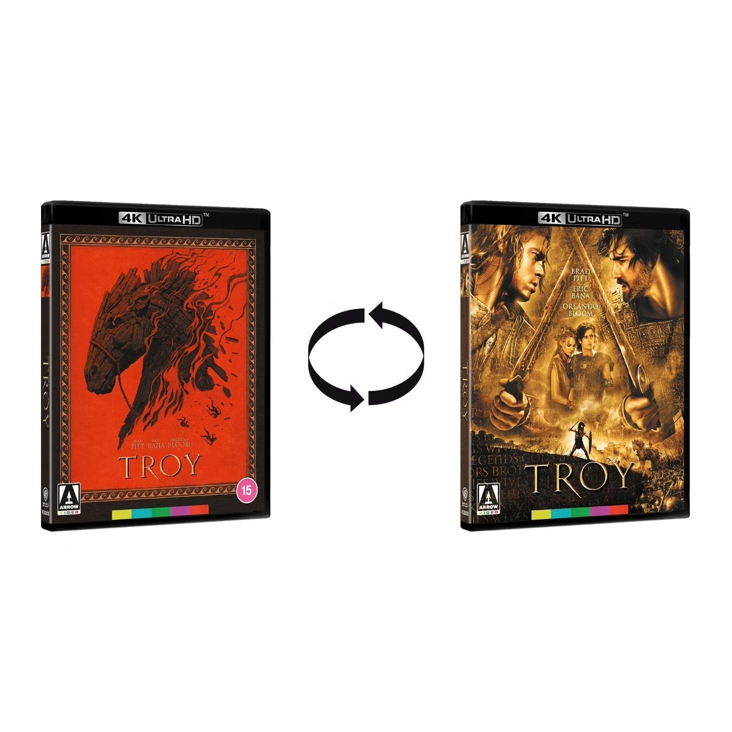 Троя (2004) (англ. язык) (4K UHD + Blu-ray) Limited Edition