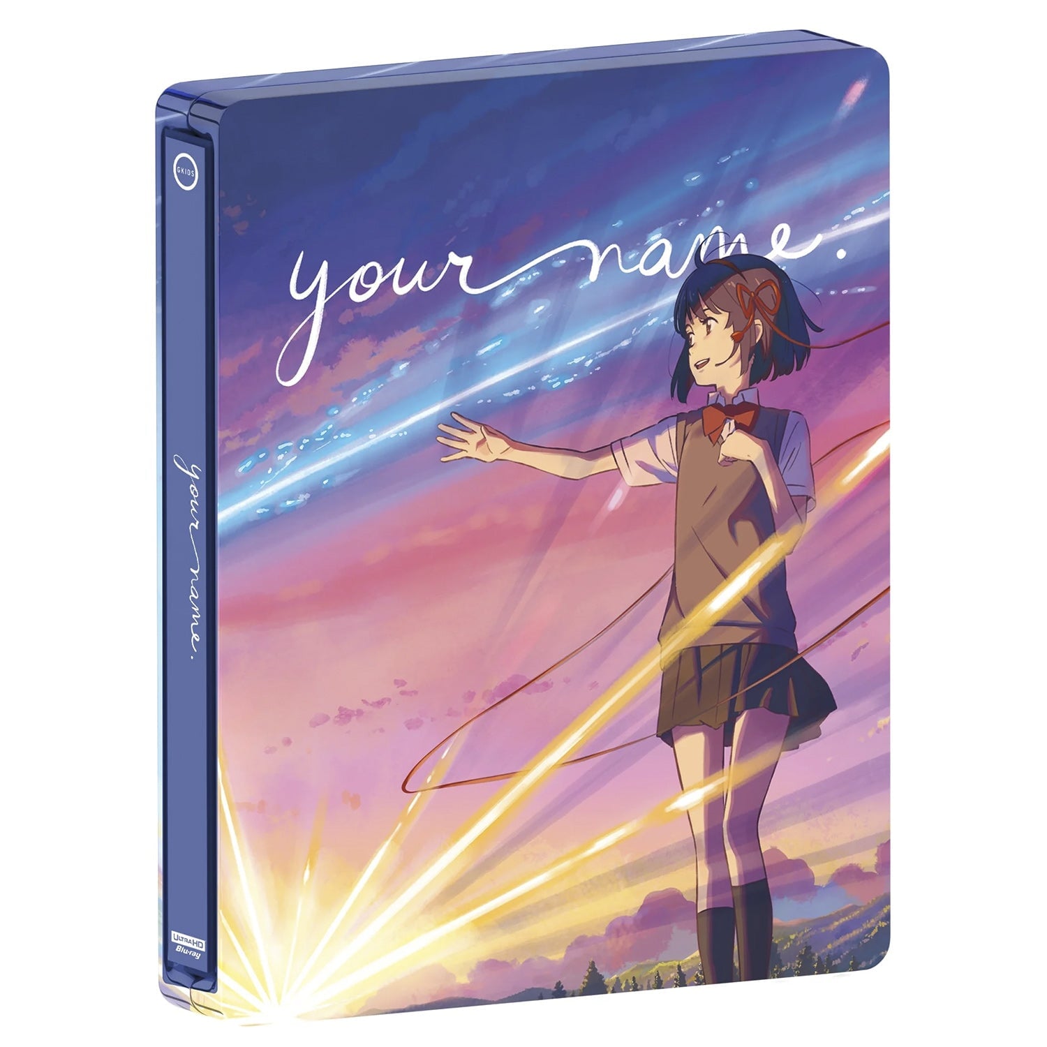 Твоё имя (2016) (англ. язык) (4K UHD + Blu-ray) Steelbook