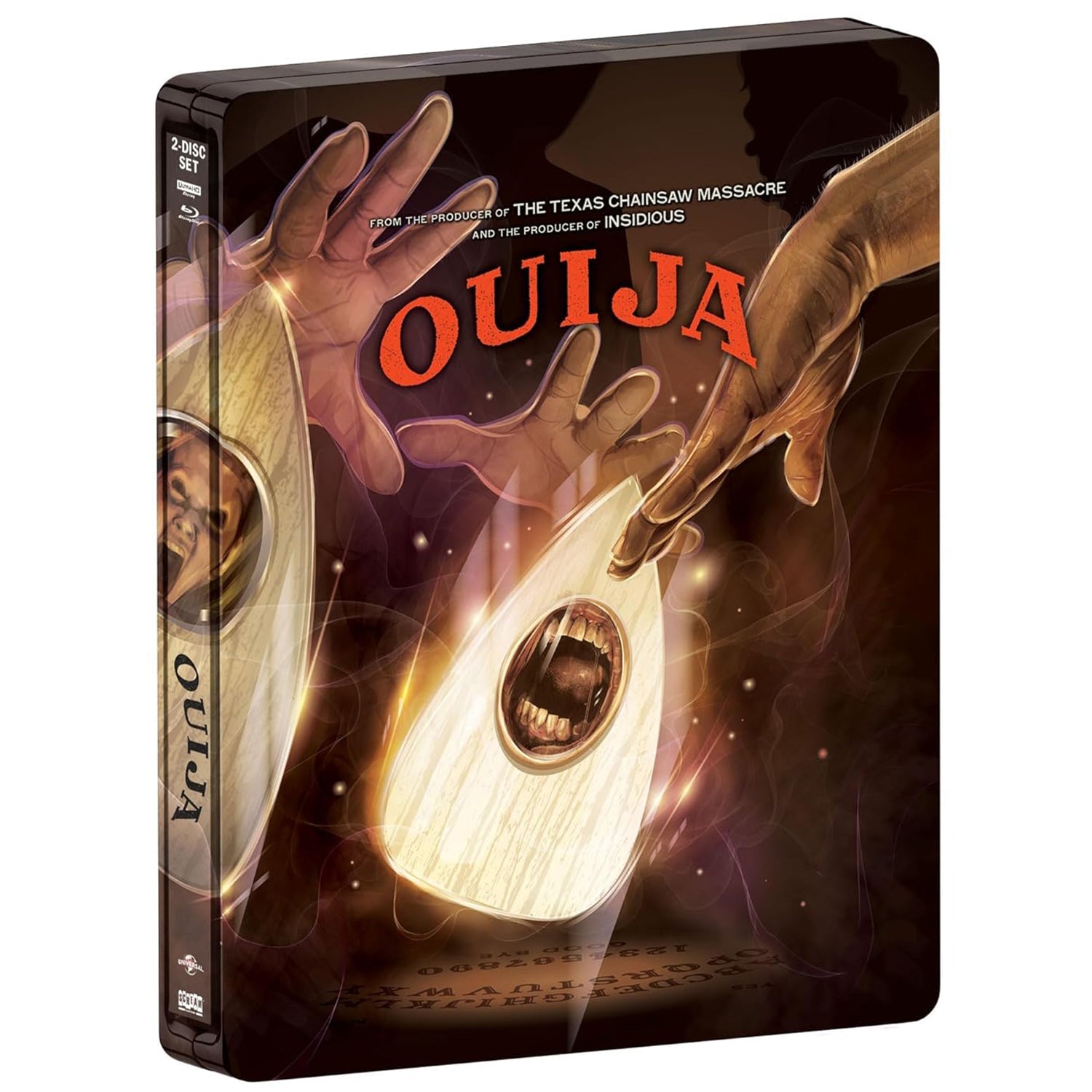 Уиджи: Доска Дьявола (2014) (англ. язык) (4K UHD + Blu-ray) Steelbook