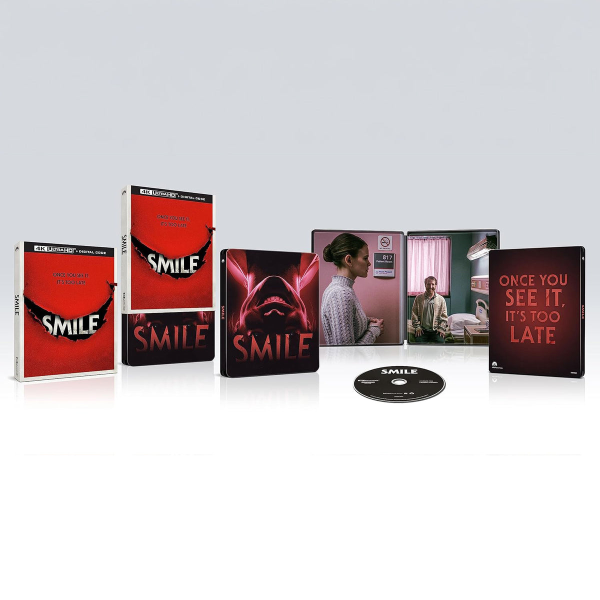 Улыбка (2022) (англ. язык) (4K UHD + Blu-ray) Steelbook