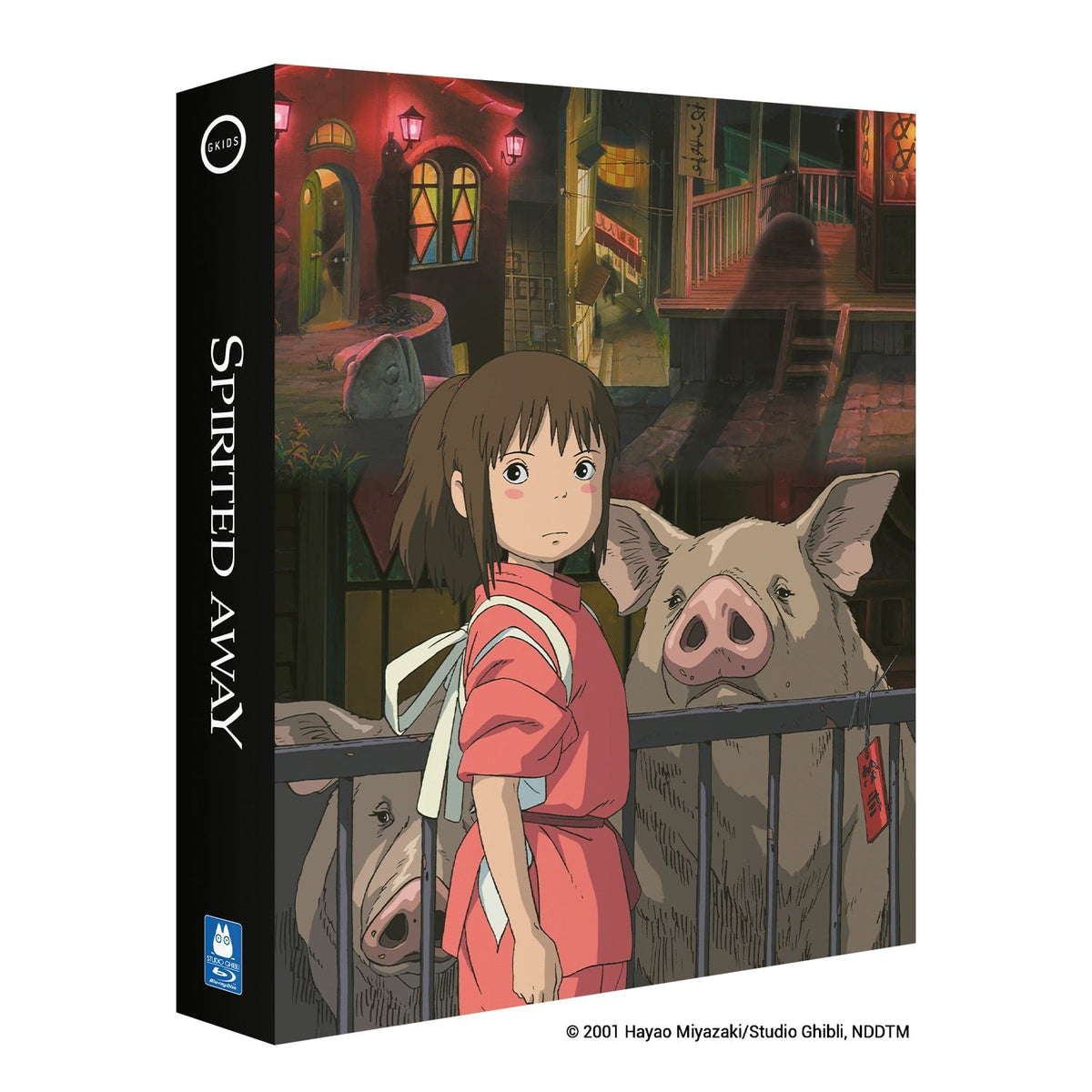 Унесённые призраками (2001) (англ. язык) (Blu-ray + DVD) Steelbook Collector's Edition