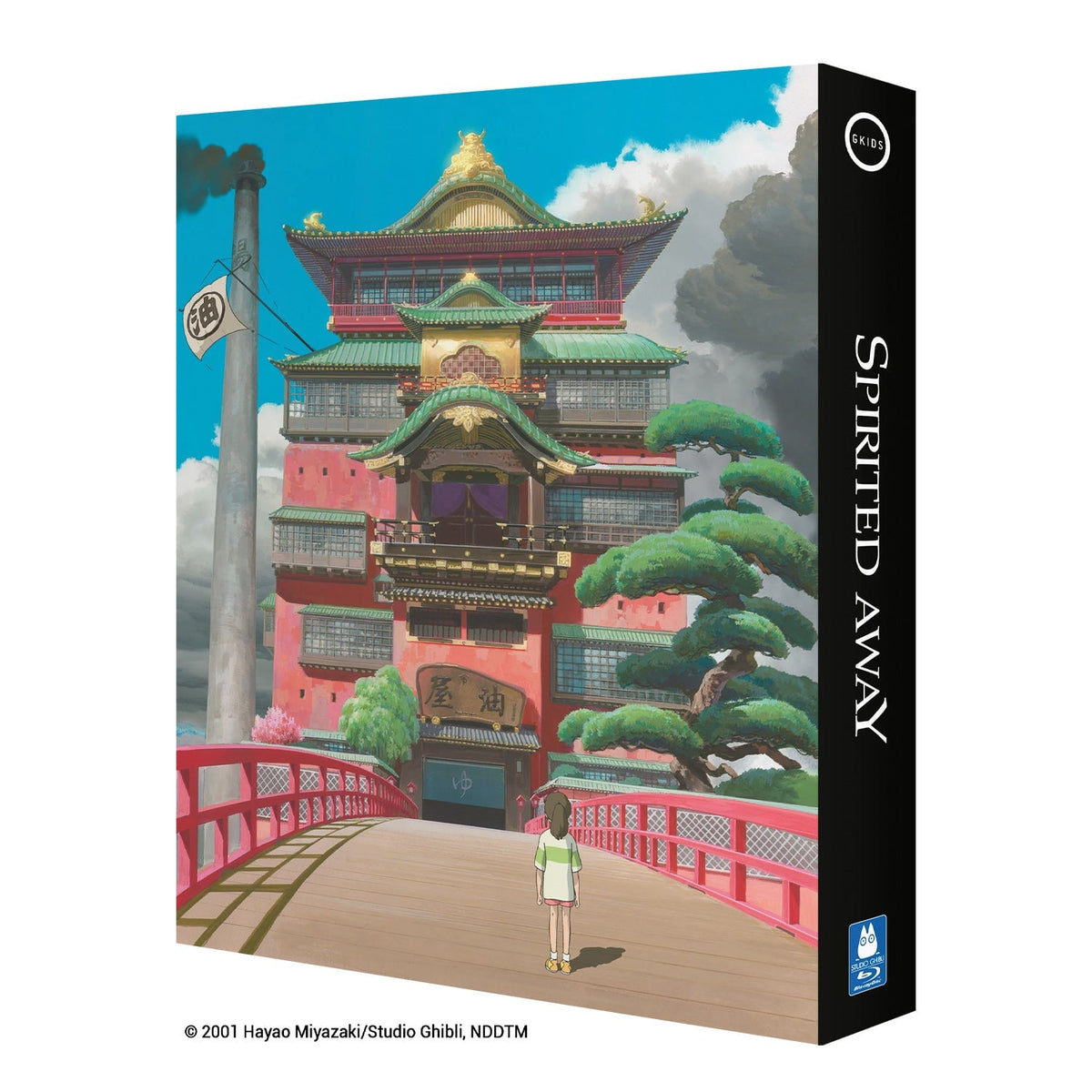 Унесённые призраками (2001) (англ. язык) (Blu-ray + DVD) Steelbook Collector's Edition