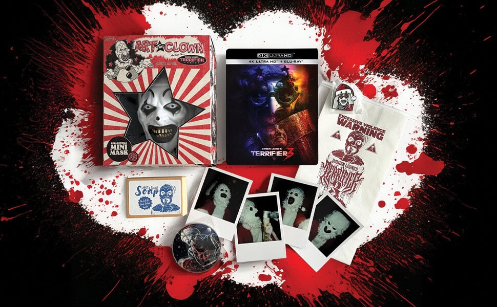 Ужасающий 3 (2024) (англ. язык) (4K UHD + Blu-ray) Limited Edition Collector's Box Set
