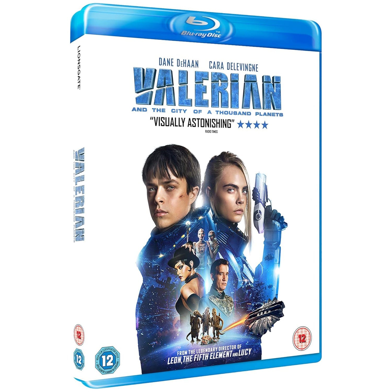 Валериан и город тысячи планет (2017) (англ. язык) (Blu-ray)