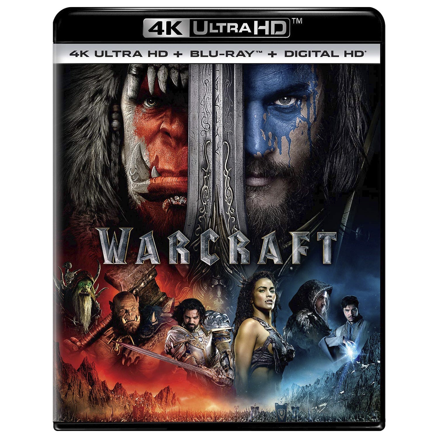 Варкрафт (2016) (англ. язык) (4K UHD + Blu-ray)