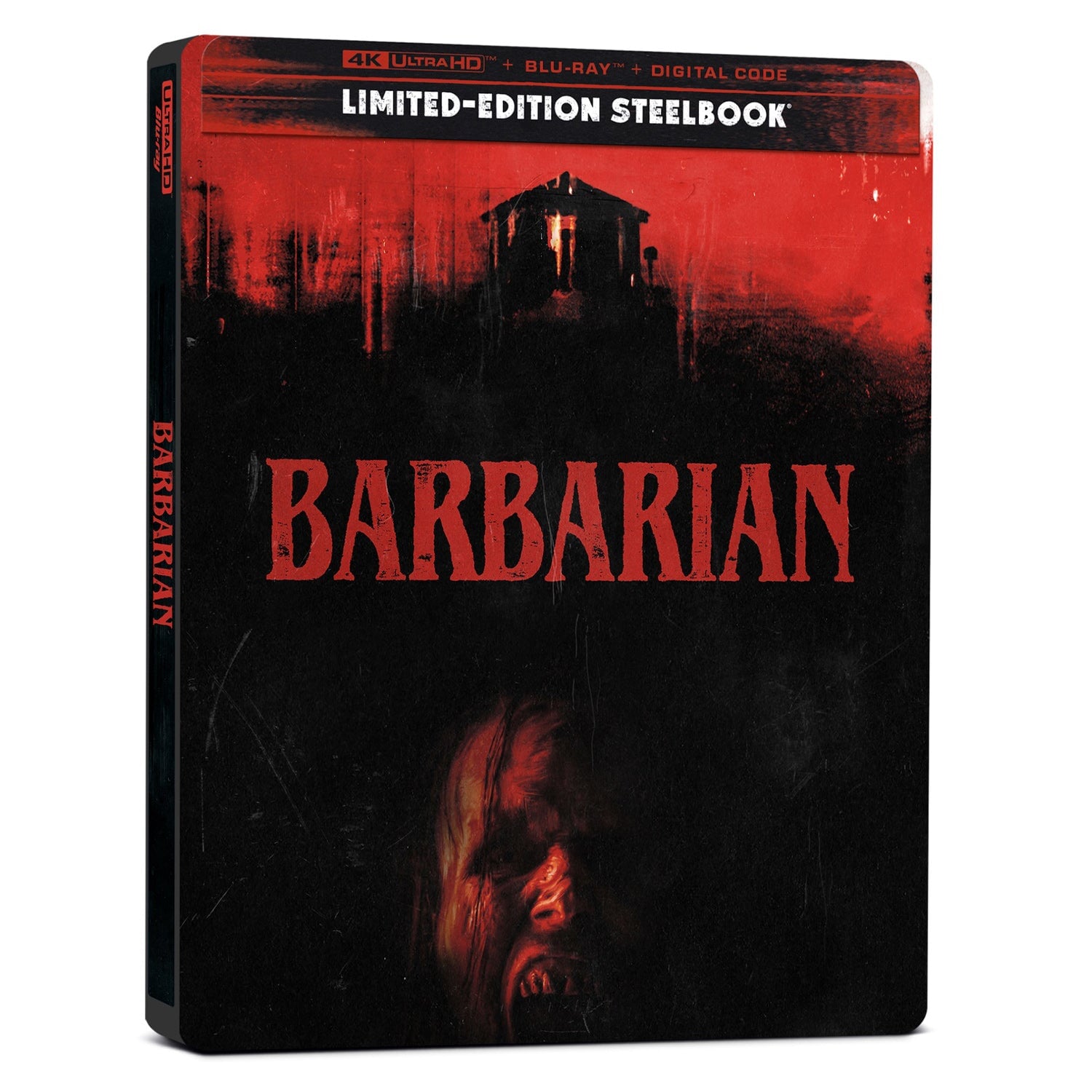 Варвар (2022) (англ. язык) (4K UHD + Blu-ray) Steelbook