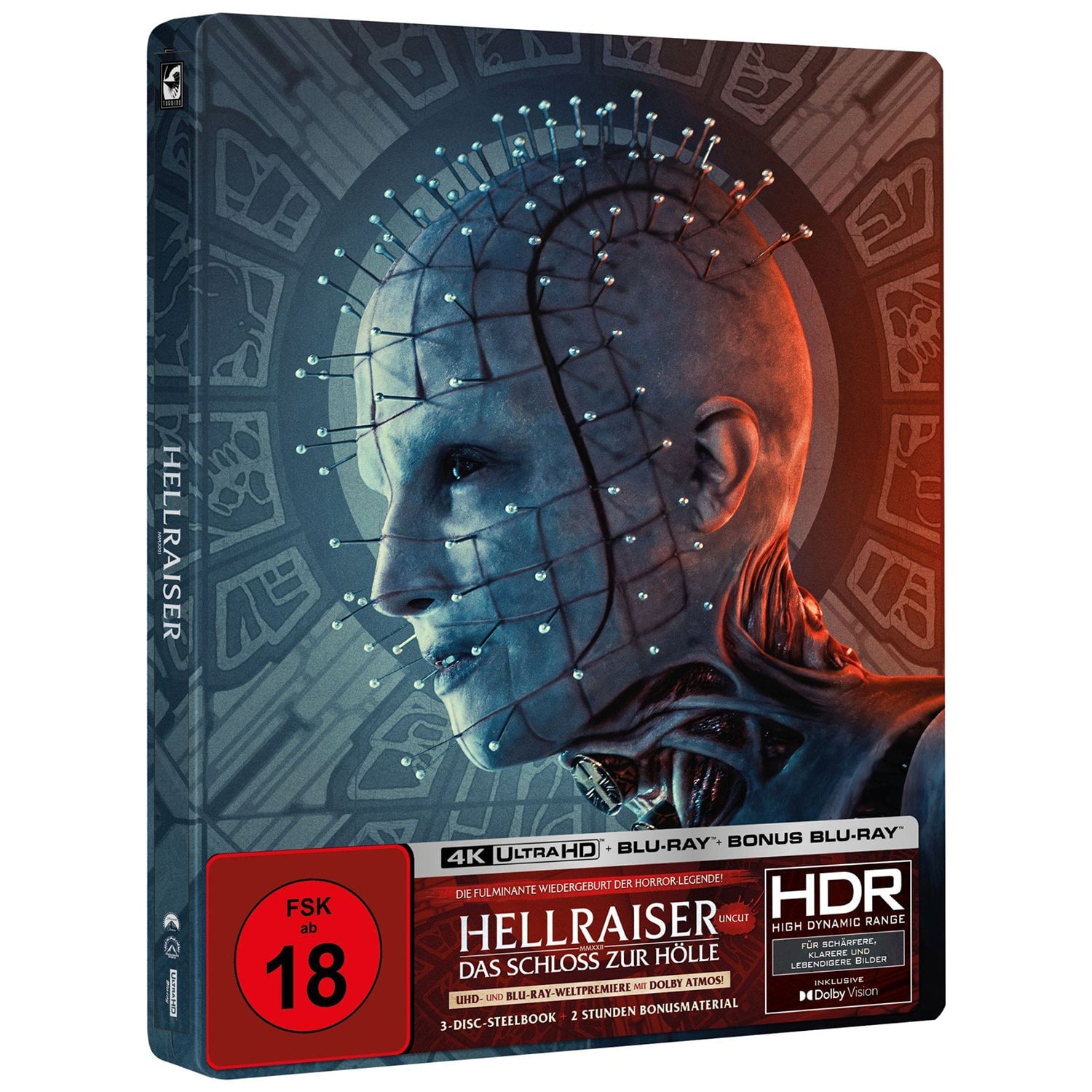 Восставший из ада (2022) (англ. язык) (4K UHD + 2 Blu-ray) Steelbook