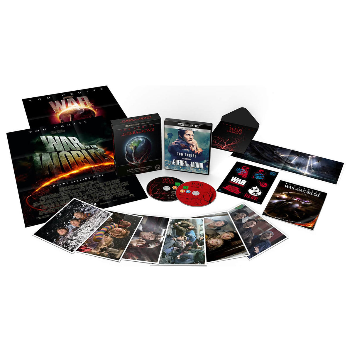 Война миров (2005) (4K UHD + Blu-ray) 20th Anniversary Collector's Edition