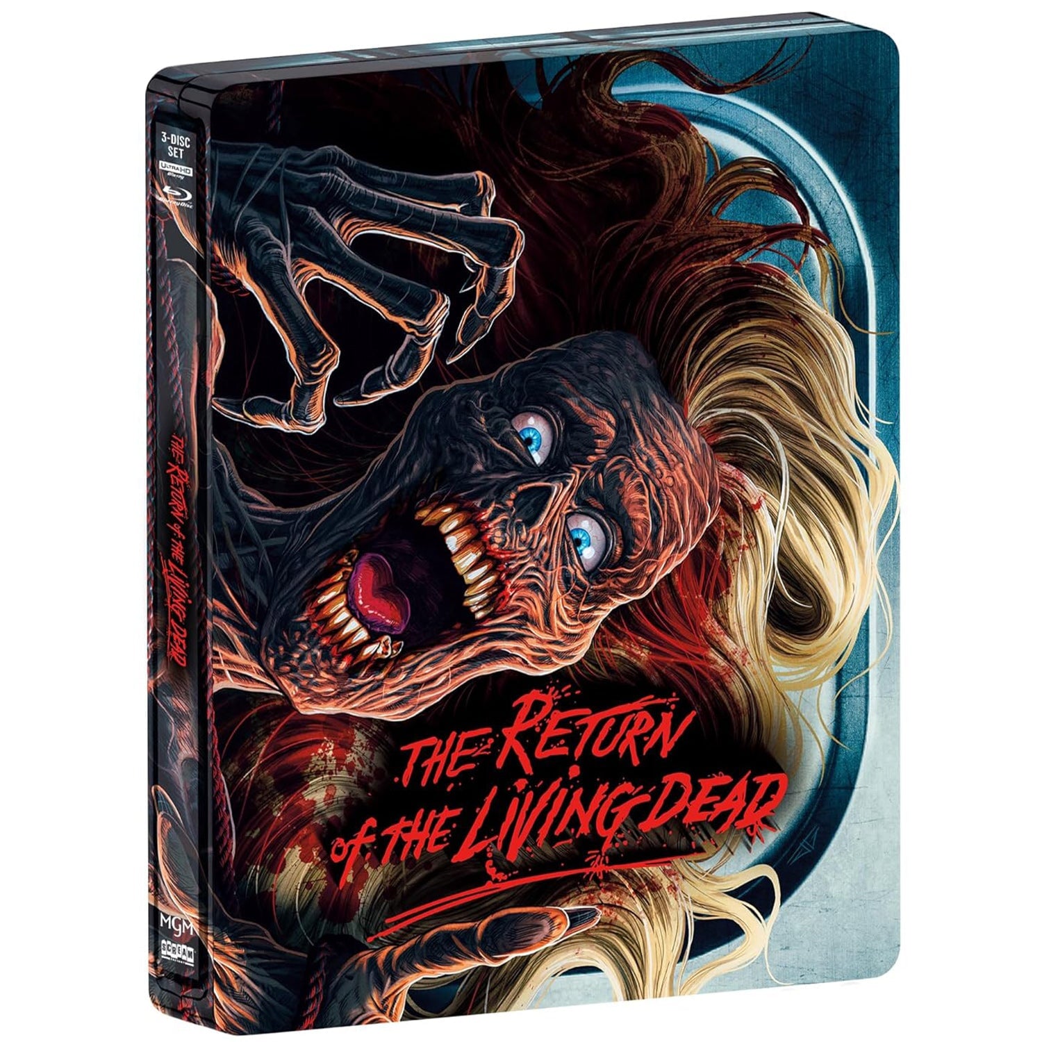 Возвращение живых мертвецов (1985) (англ. язык) (4K UHD + 2 Blu-ray) Steelbook