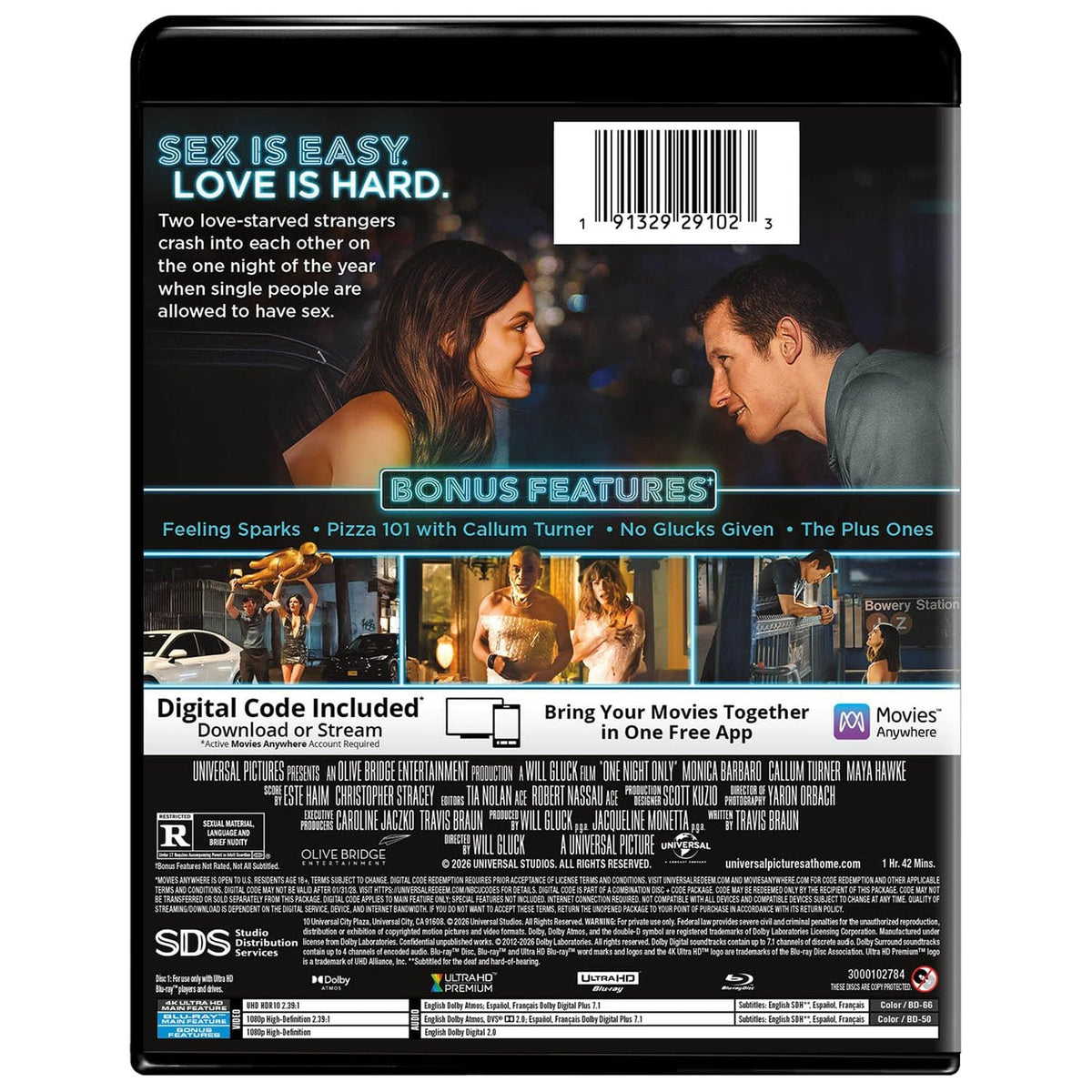 Всего одна ночь (2026) (англ. язык) (4K UHD + Blu-ray)