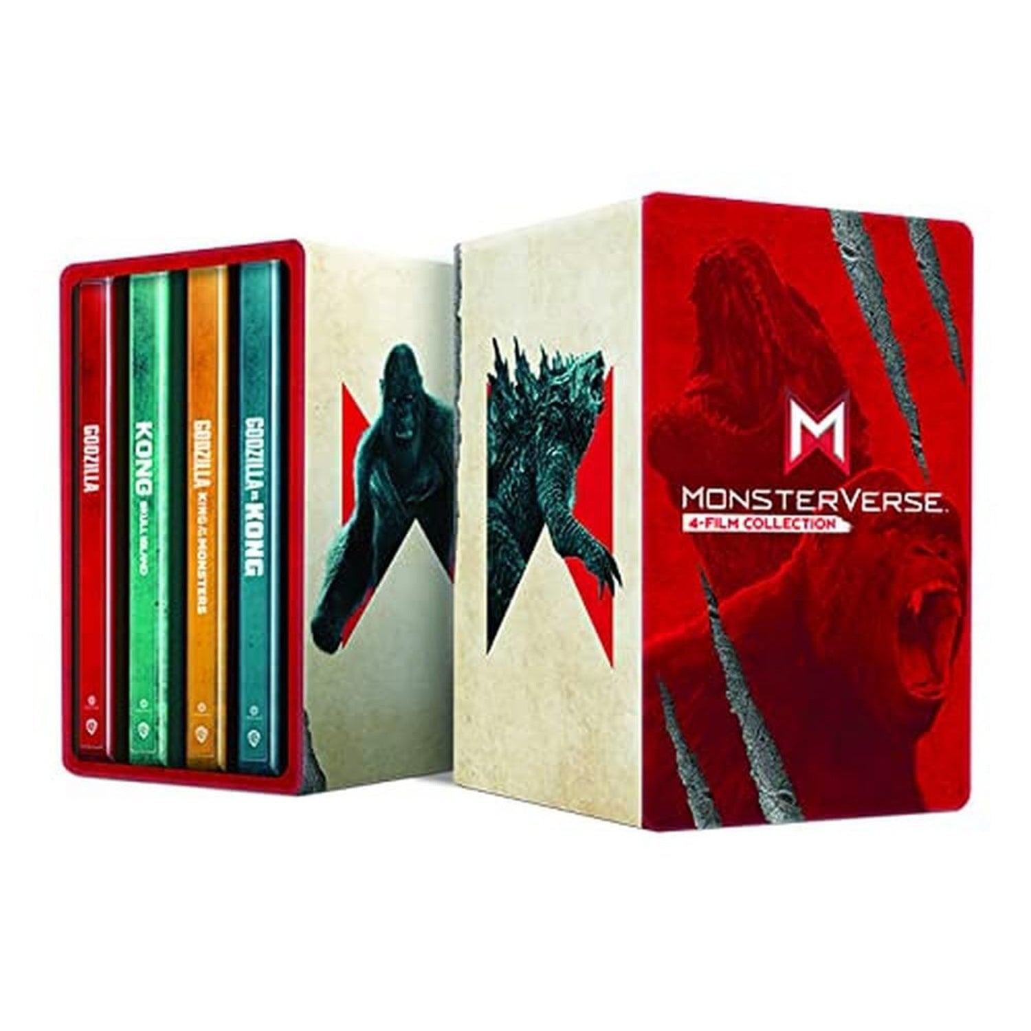 Вселенная монстров: Коллекция 4 фильмов (4K UHD + Blu-ray) Steelbook Collection