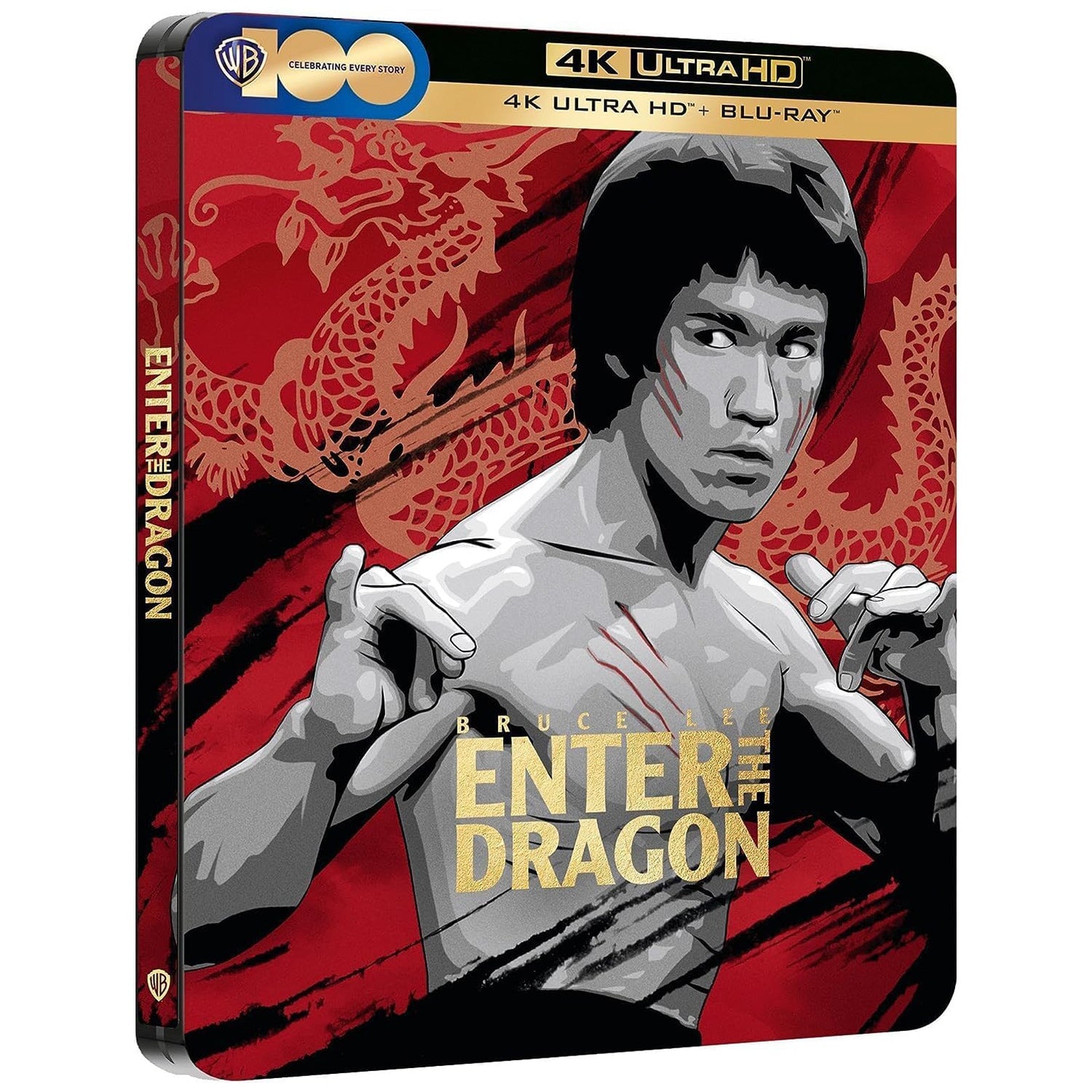 Выход Дракона (1973) (4K UHD + Blu-ray) 50th Anniversary Steelbook