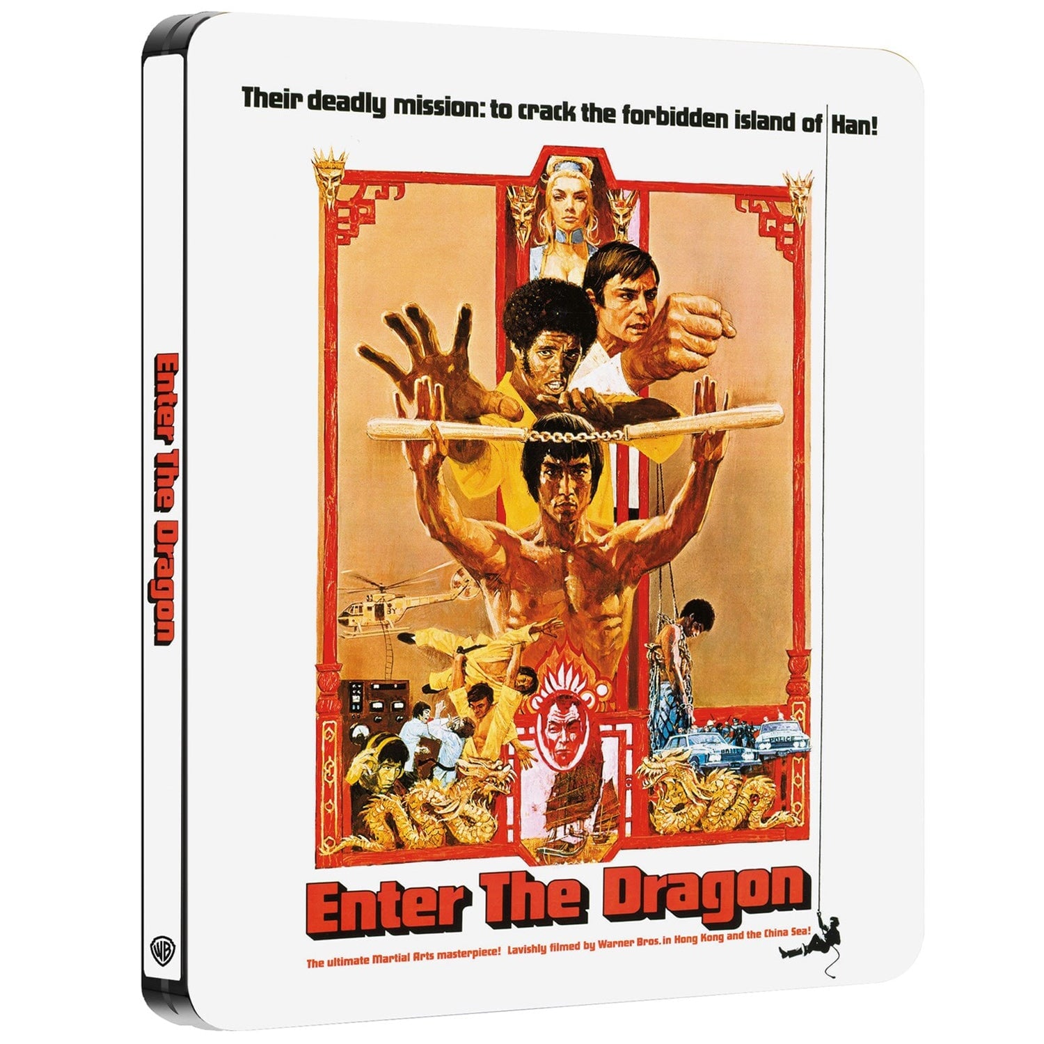 Выход Дракона (1973) (4K UHD + Blu-ray) Steelbook