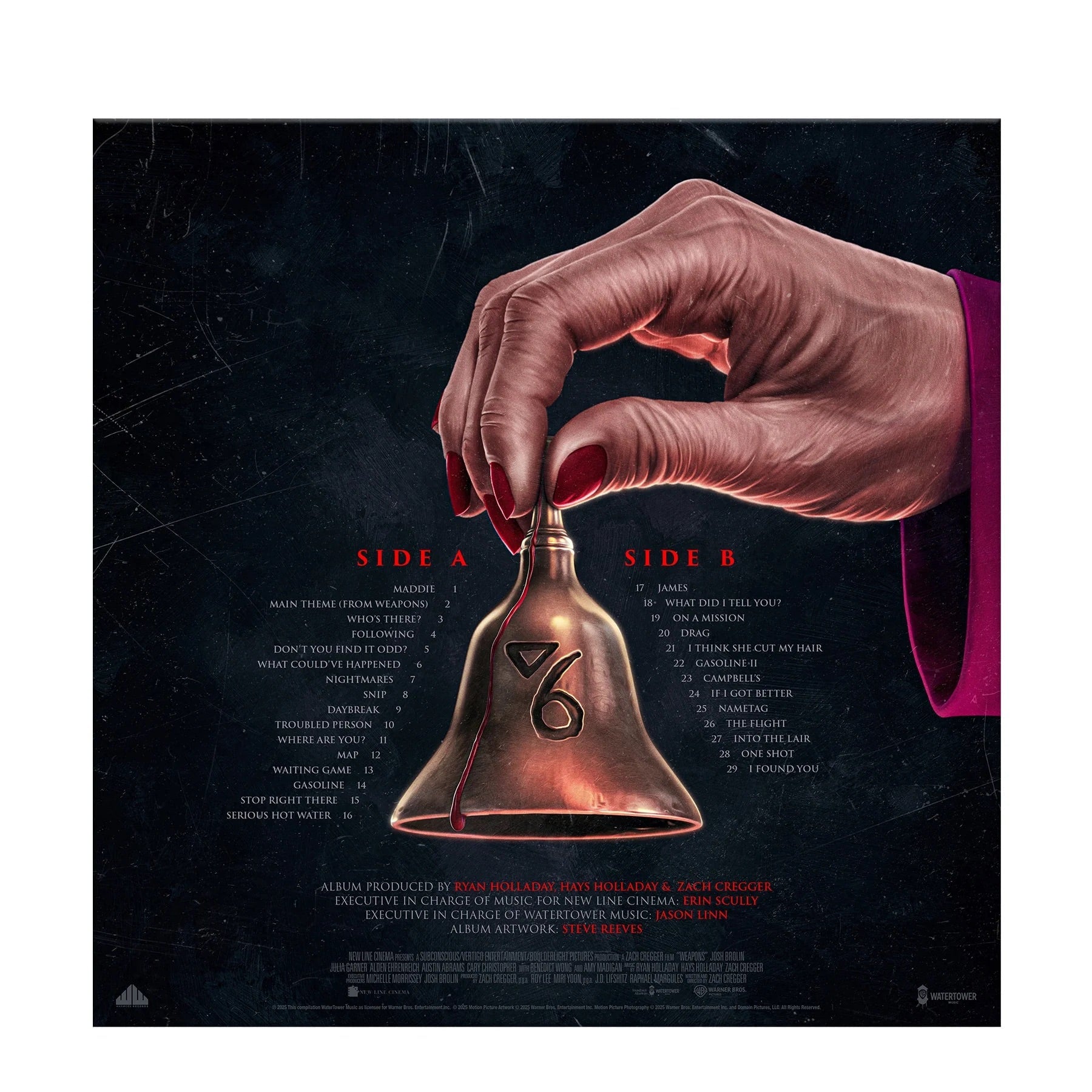 Weapons (Original Motion Picture Soundtrack) (Exclusive Colored Vinyl LP) Lenticular Front Cover